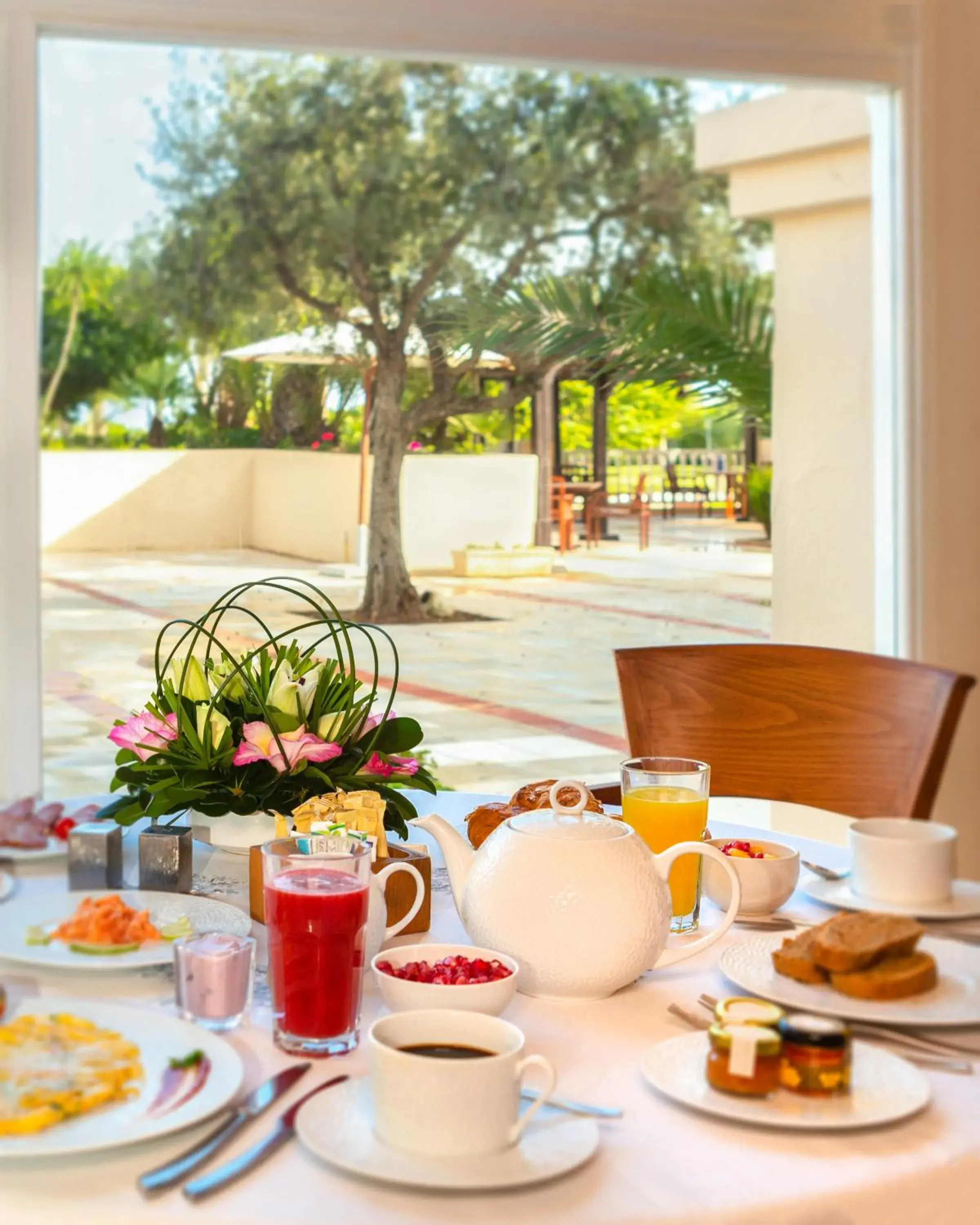 Breakfast in The Residence Tunis