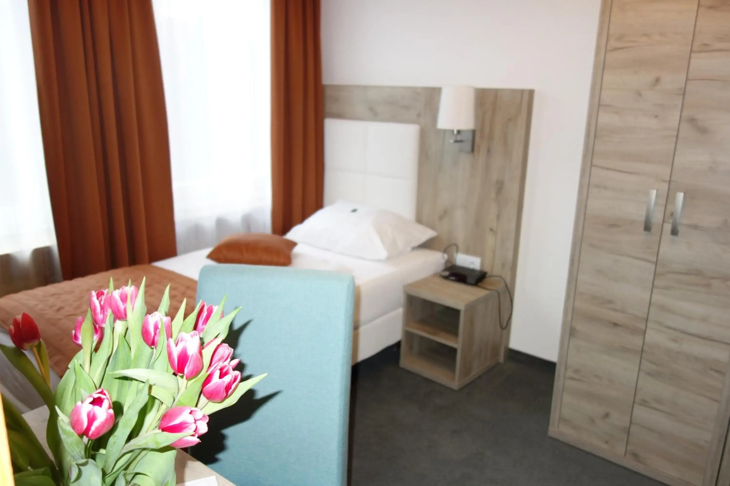 Bed in Komfort Hotel Ludwigsburg