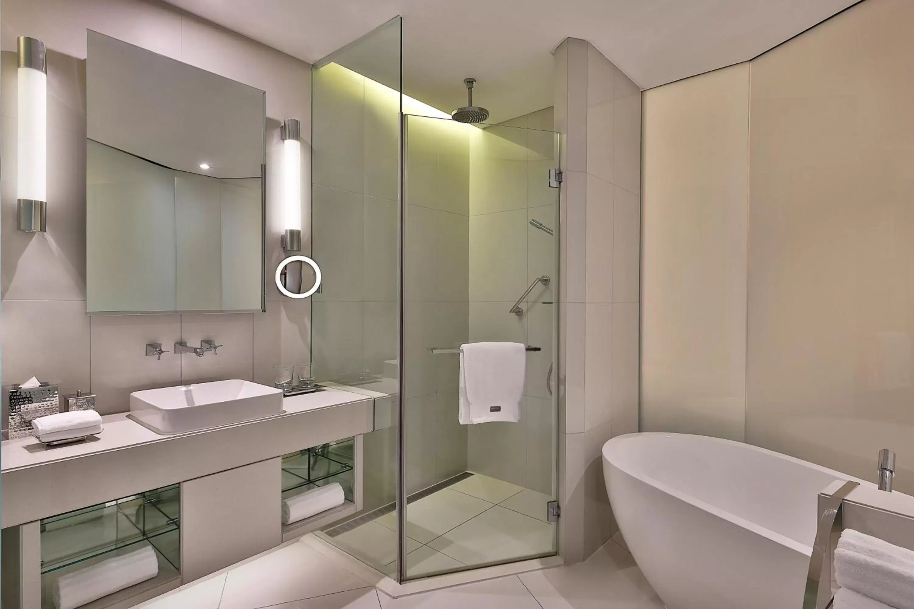 Bathroom in The Westin City Centre Bahrain