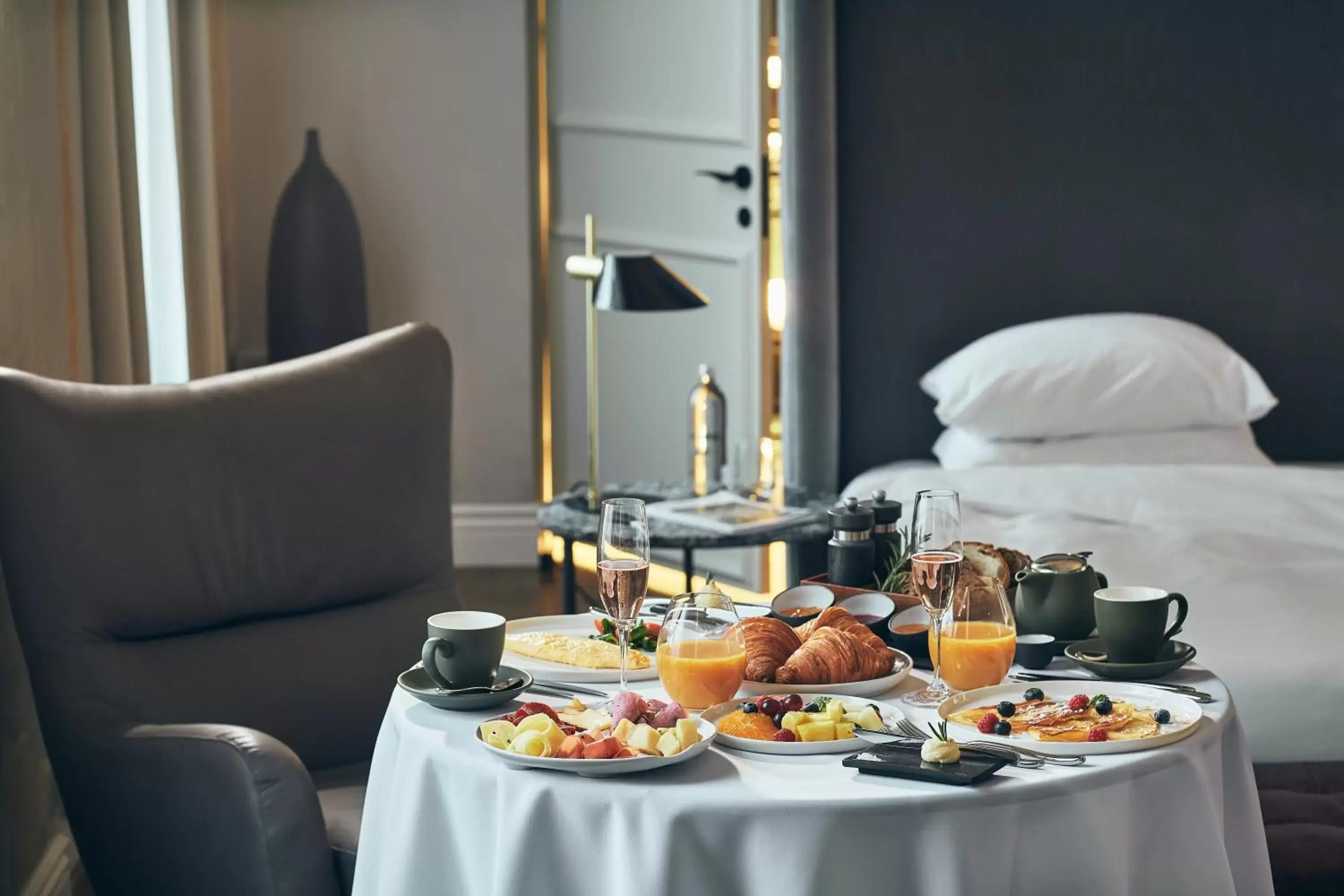 Breakfast in Hotel Pacai, Vilnius, a Member of Design Hotels