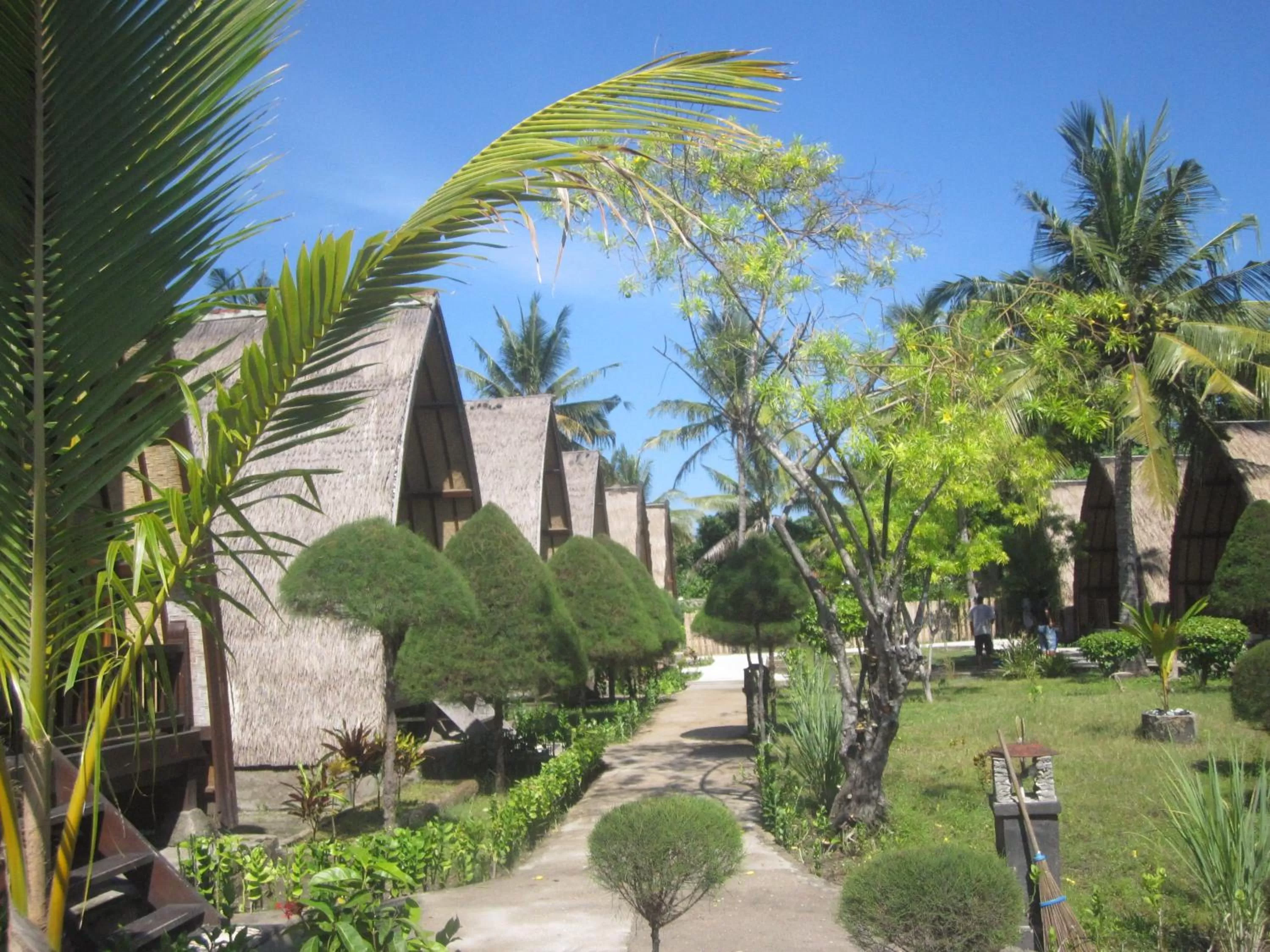Bedroom in Sandy Beach Bungalows