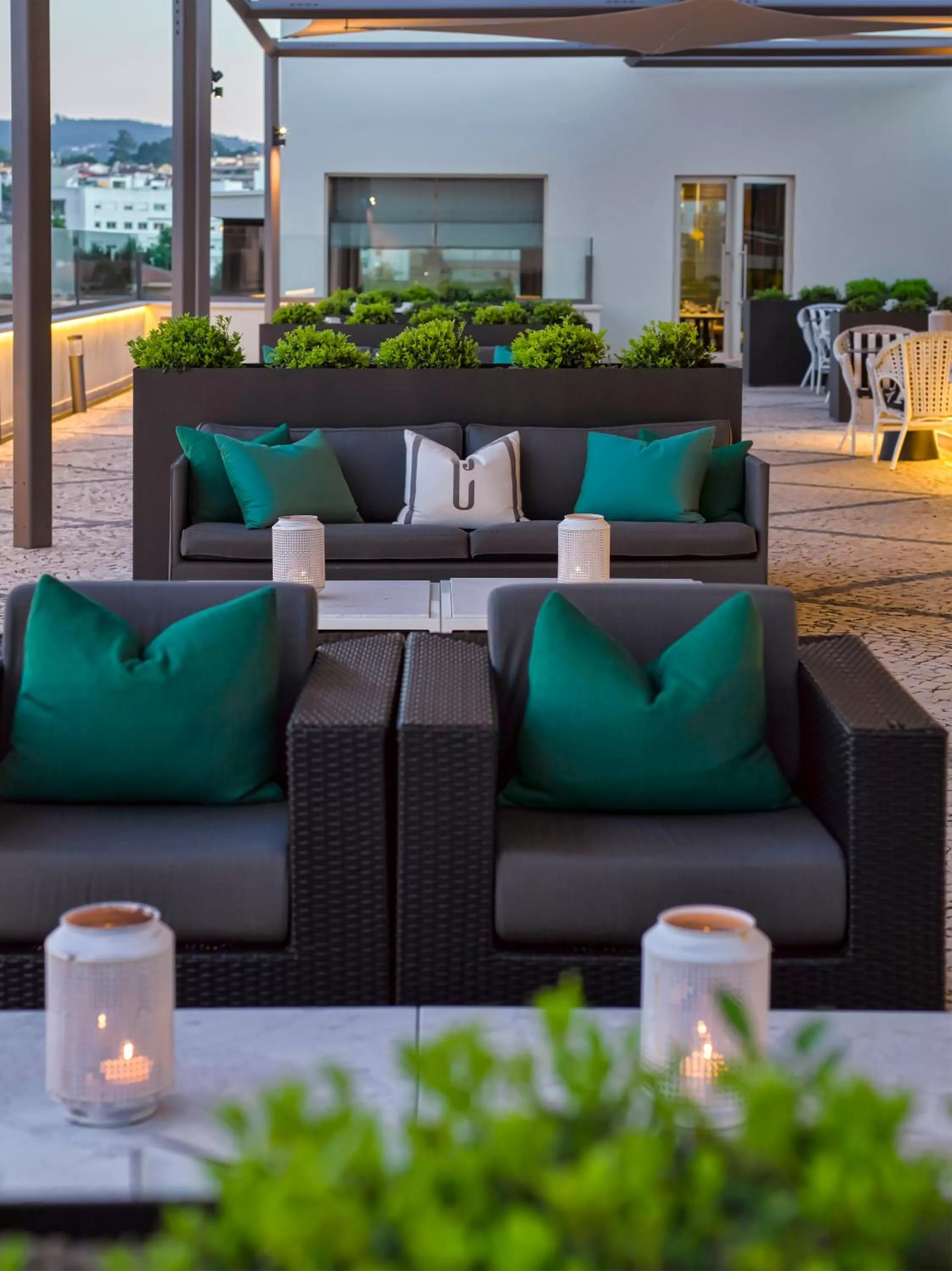 Balcony/Terrace in Cidnay Santo Tirso - Charming Hotel & Executive Center