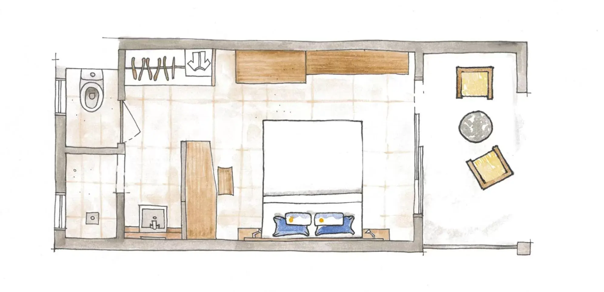 Floor Plan in Sunrise Attitude (Adults Only)