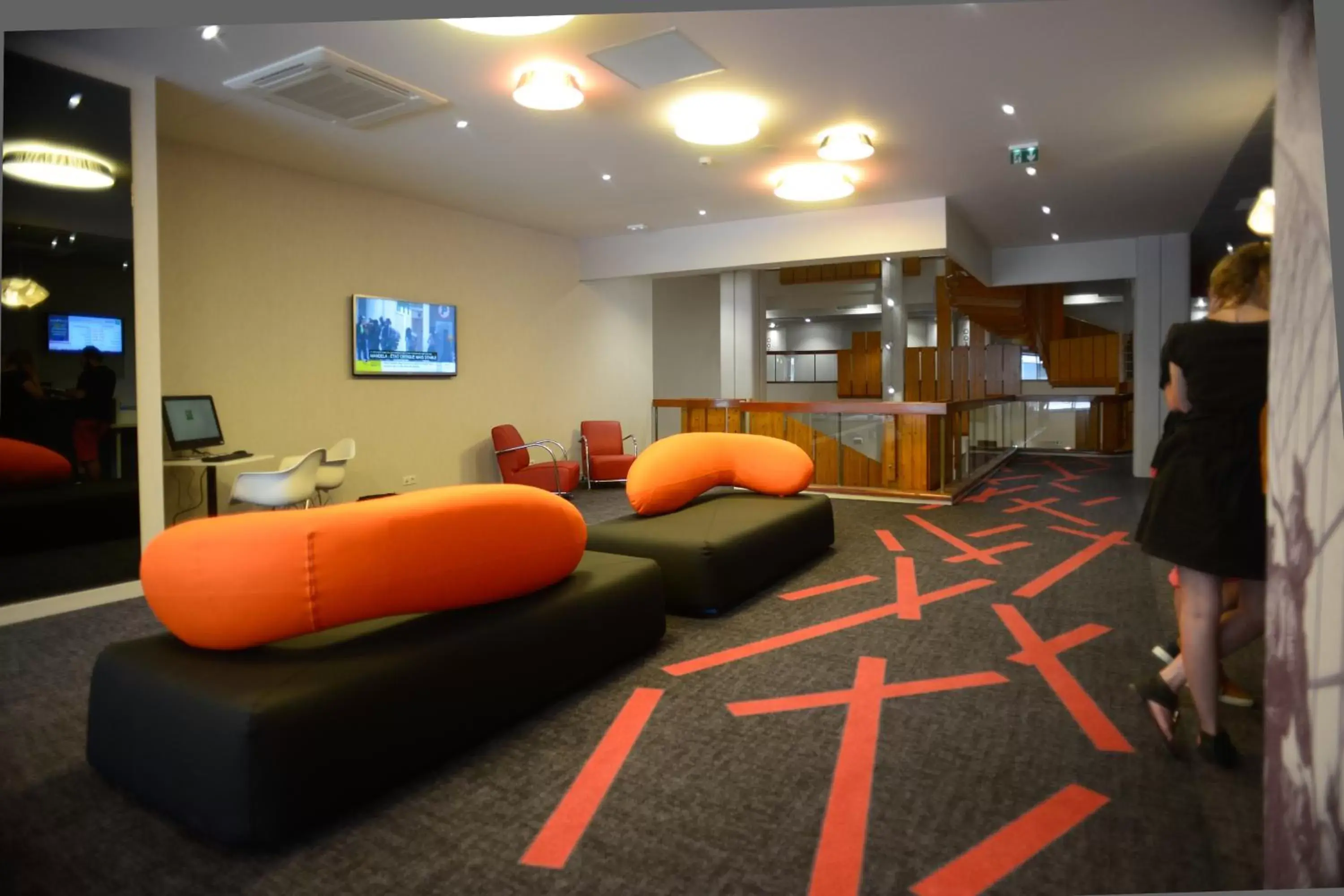 Lobby or reception in ibis Styles Poitiers Centre Lobby or reception in ibis Styles Poitiers Centre