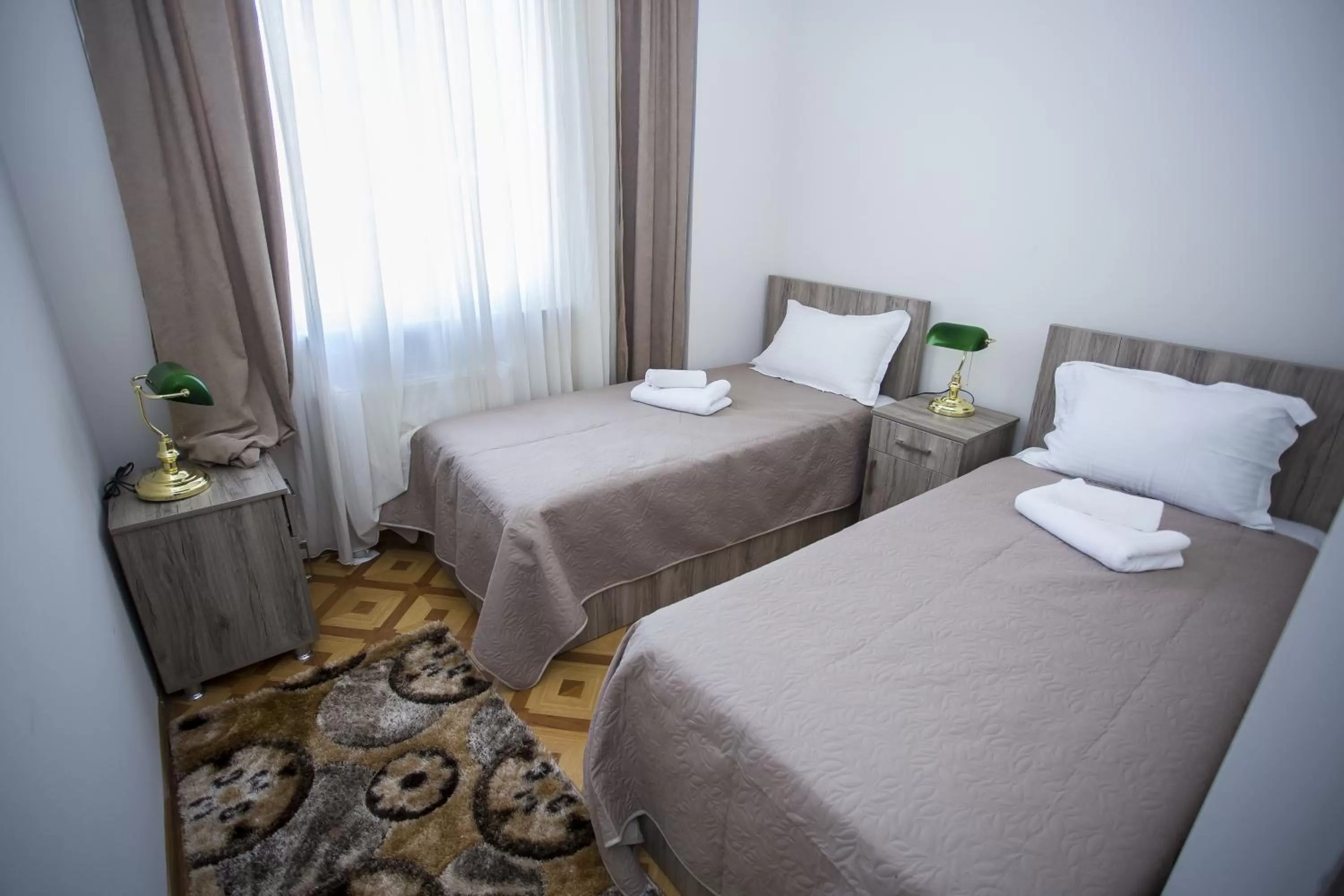 Bed in Hotel Garanti