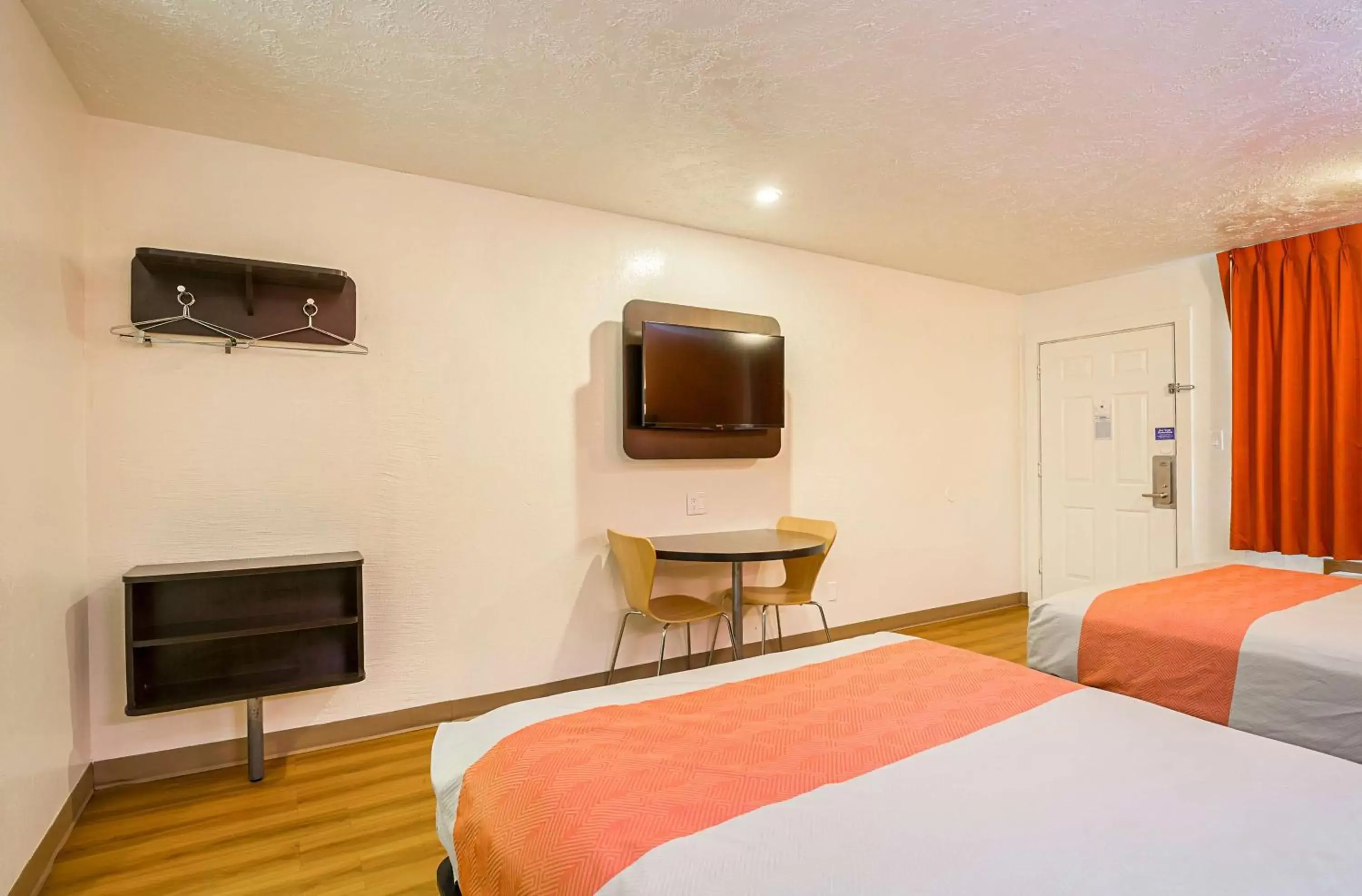 TV and multimedia, TV/Entertainment Center in Motel 6-Madisonville, TX