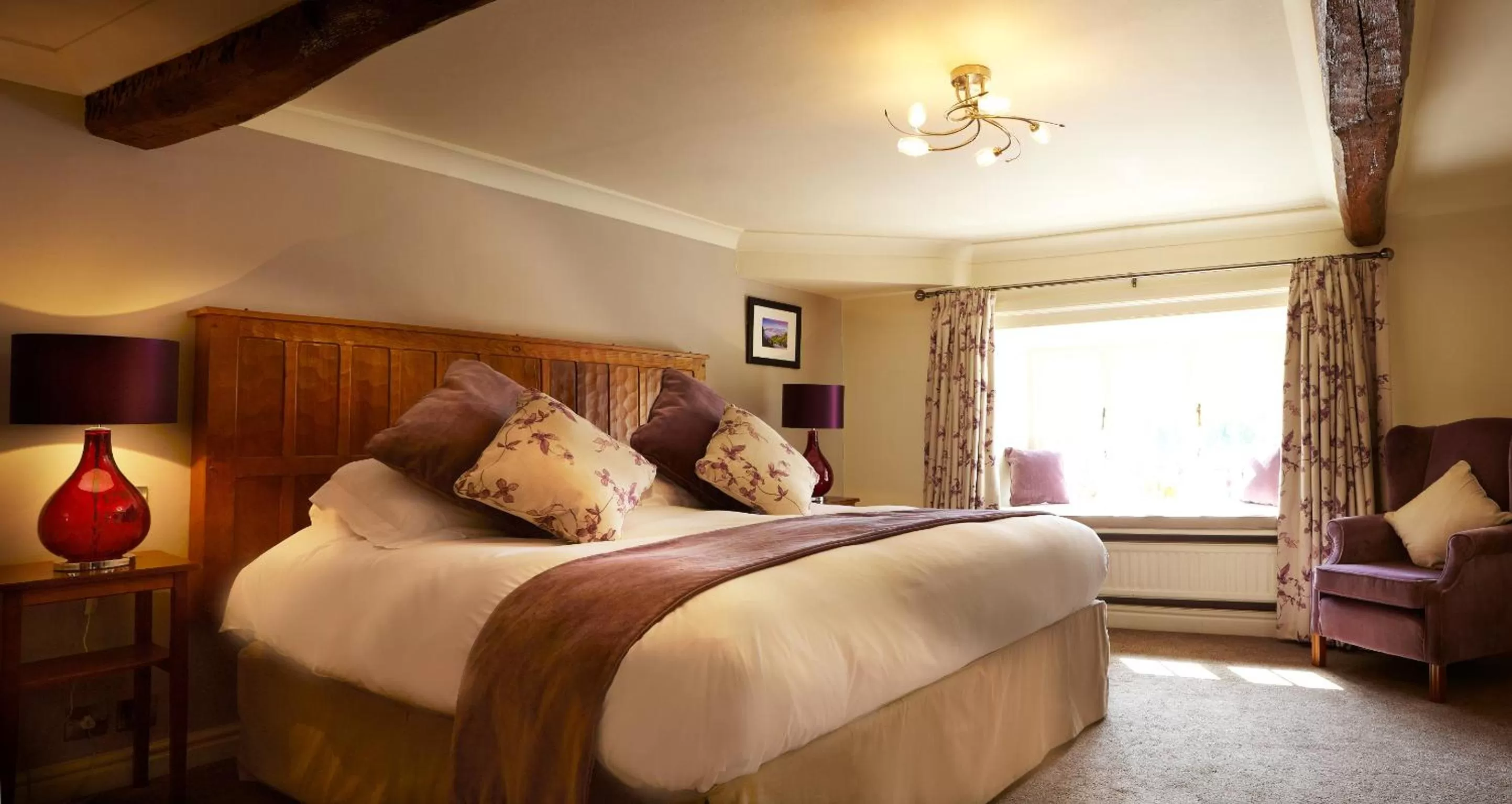 Bedroom, Bed in The Black Swan - The Inn Collection Group