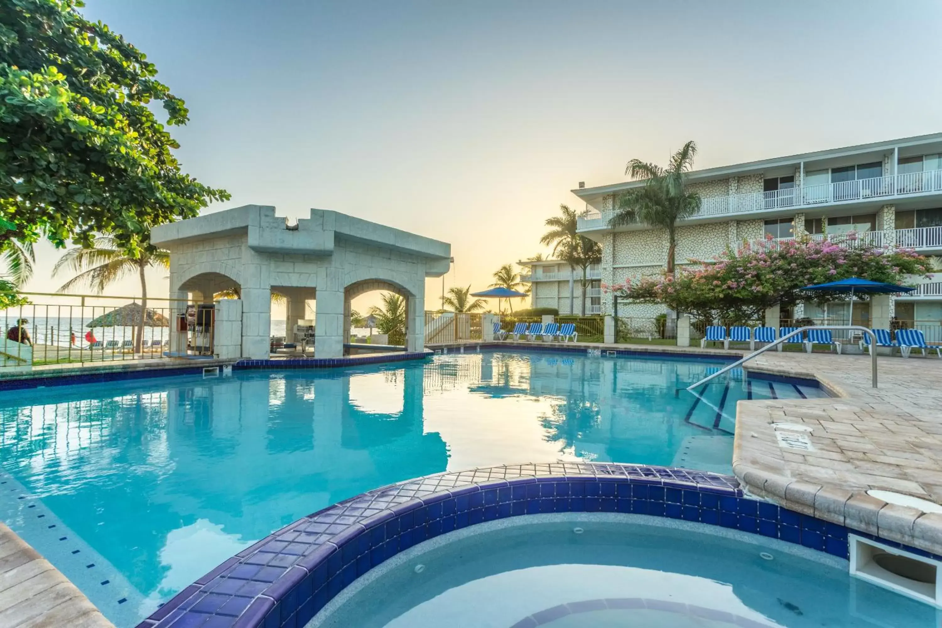 Swimming pool, Property Building in Holiday Inn Resort Montego Bay All Inclusive, an IHG Hotel