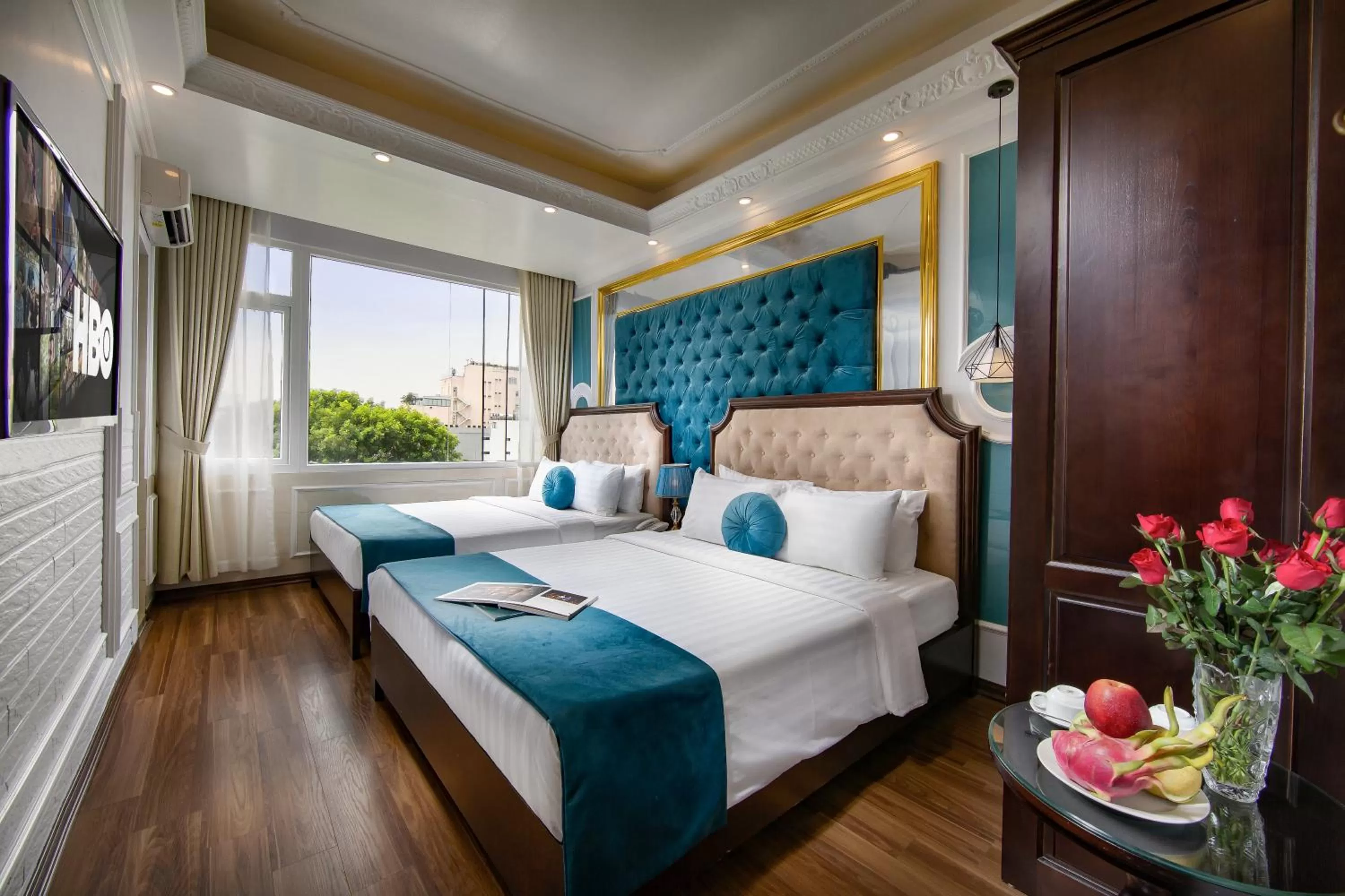 Bedroom, Bed in Hanoi Royal Palace Hotel 2