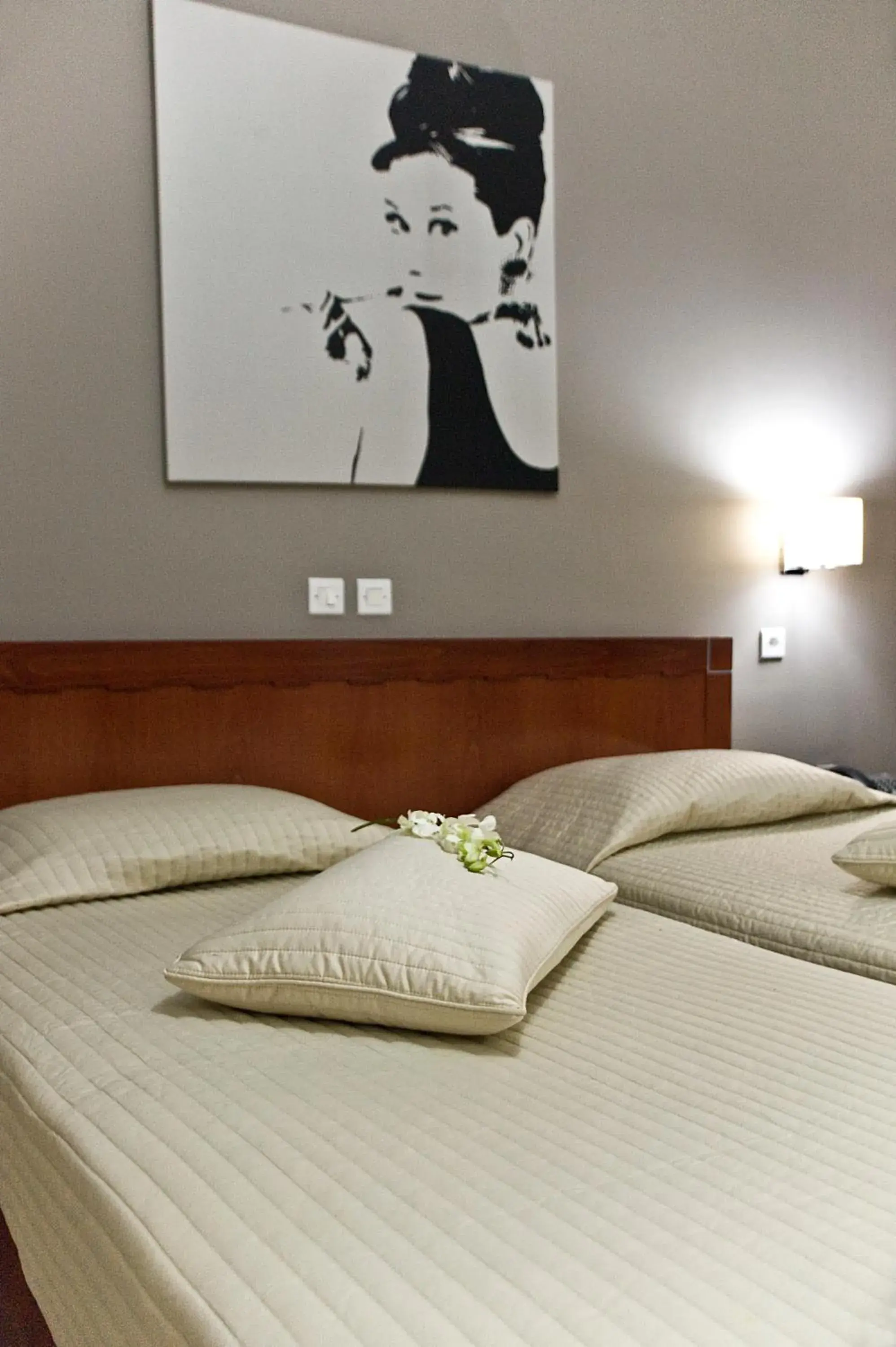 Bed in Epidavros Hotel
