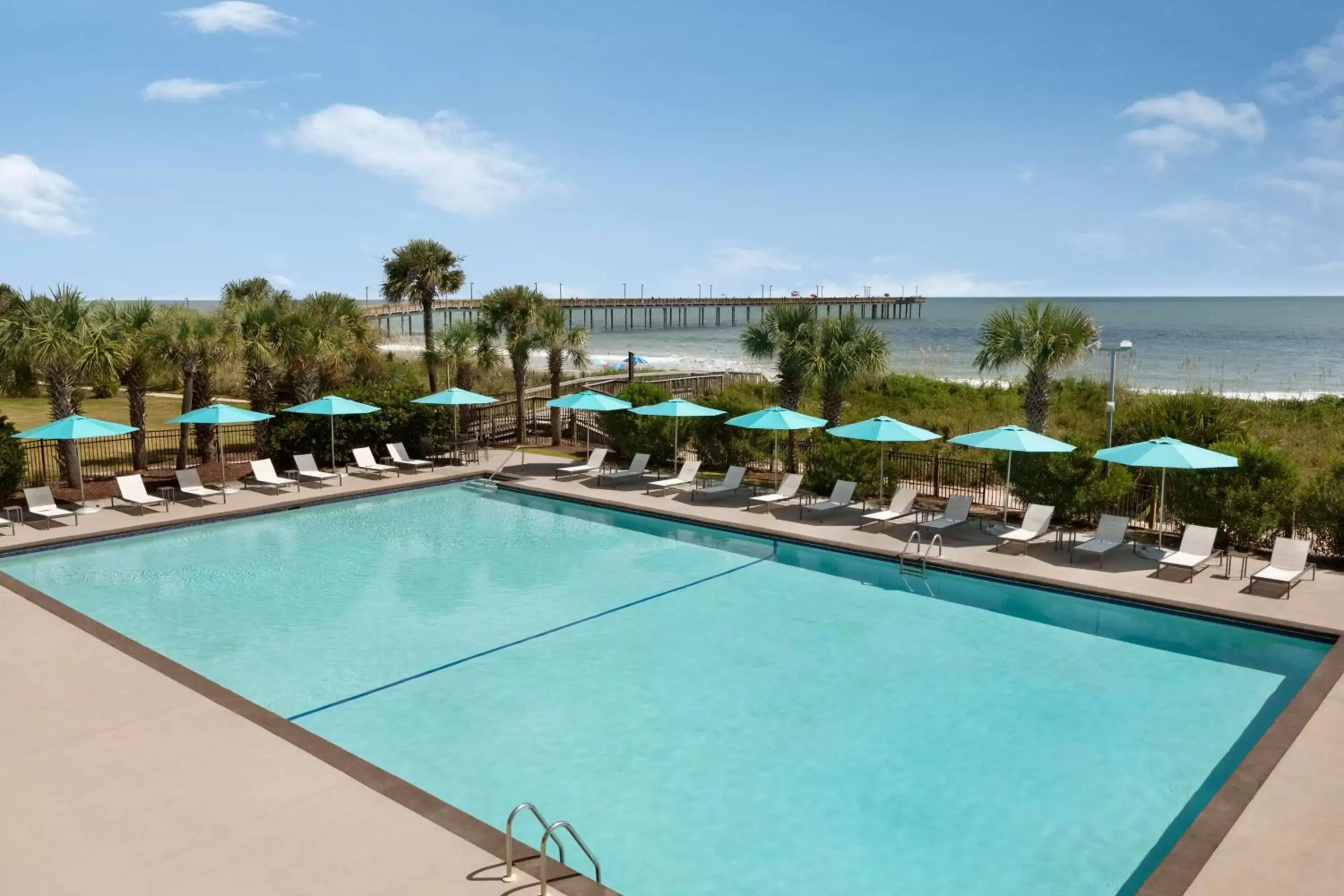 Pool view, Swimming Pool in DoubleTree Resort by Hilton Myrtle Beach Oceanfront