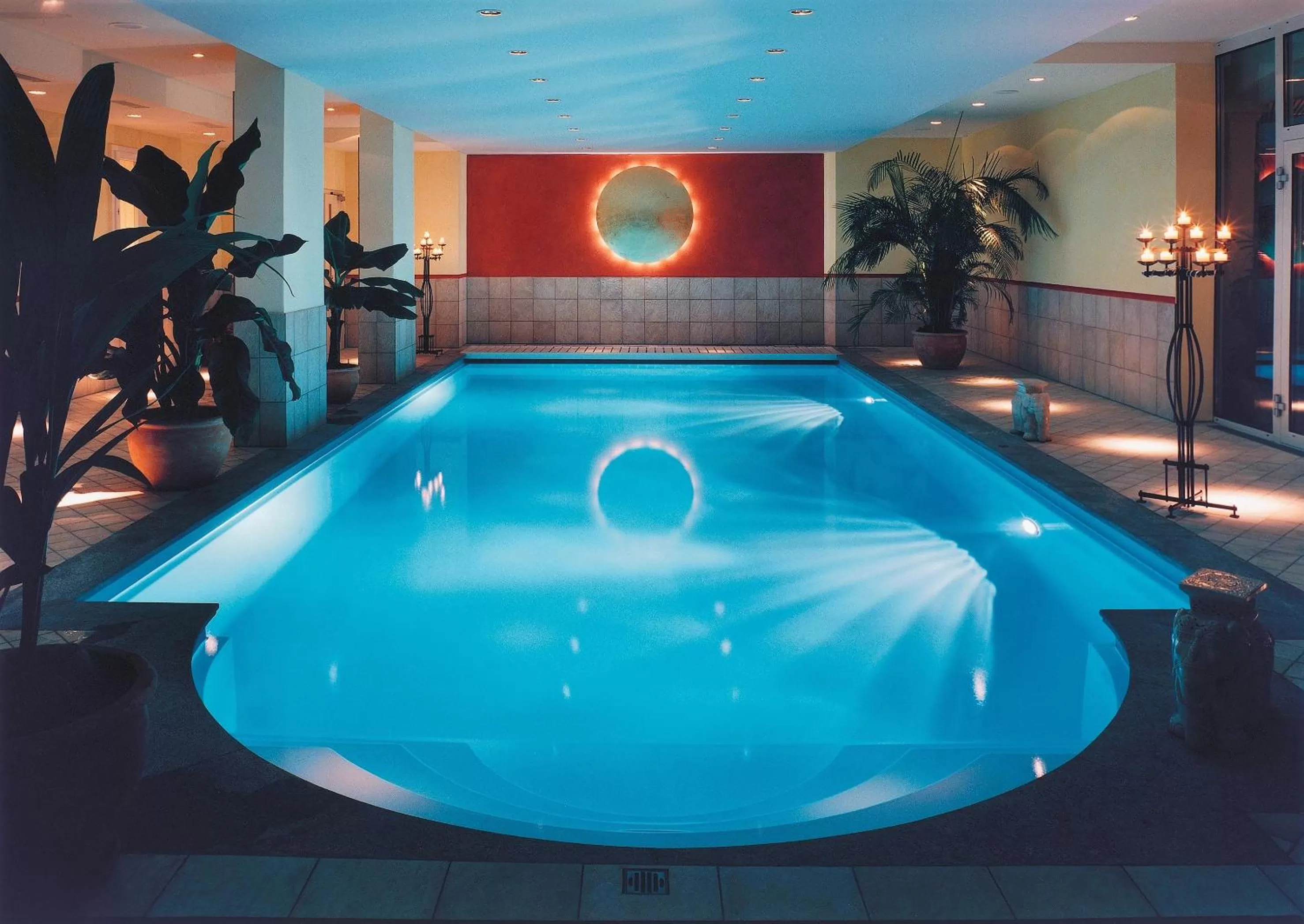 Pool view in Suitenhotel Parco Paradiso