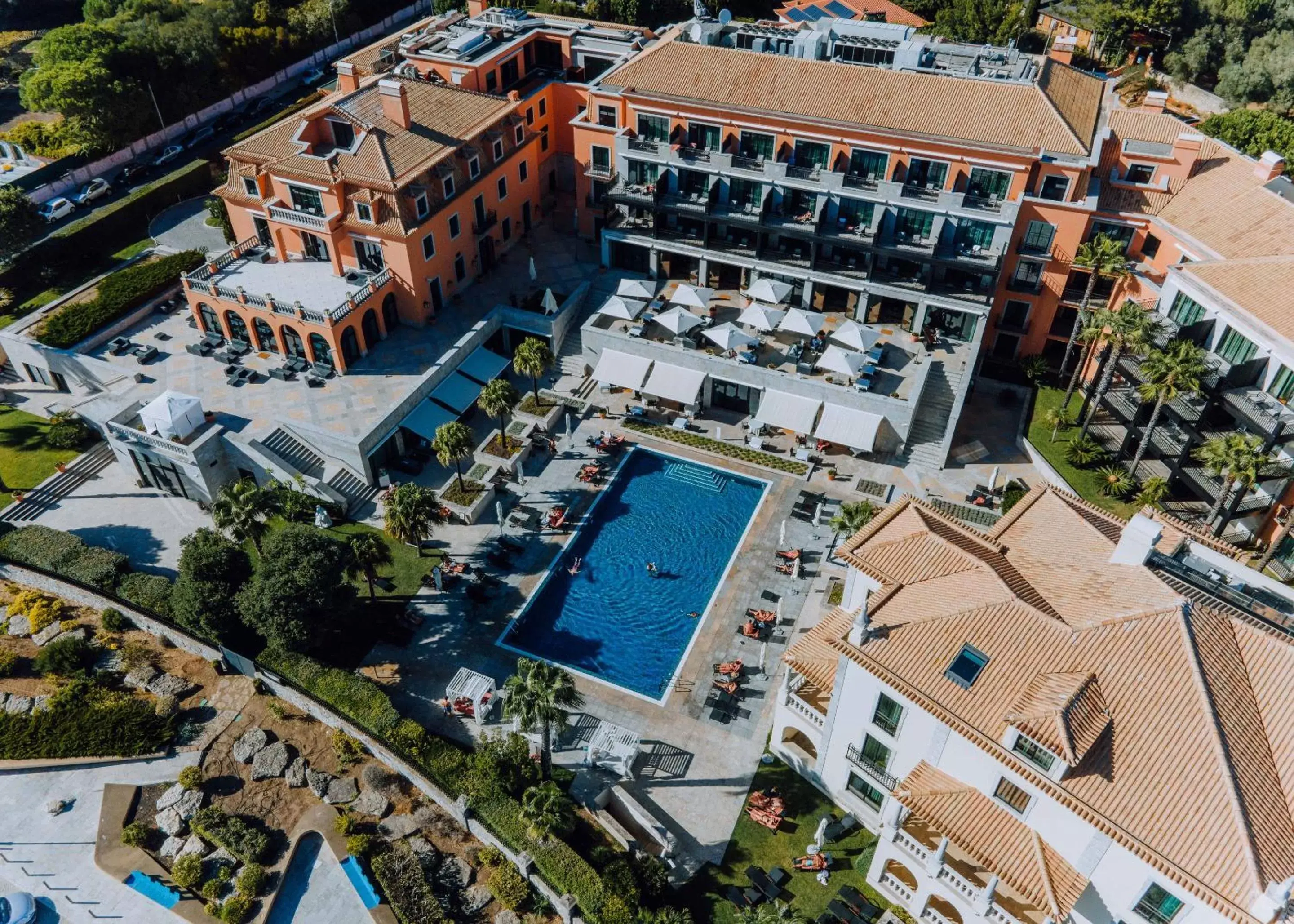 Property building, Bird's-eye View in Grande Real Villa Itália Hotel & Spa