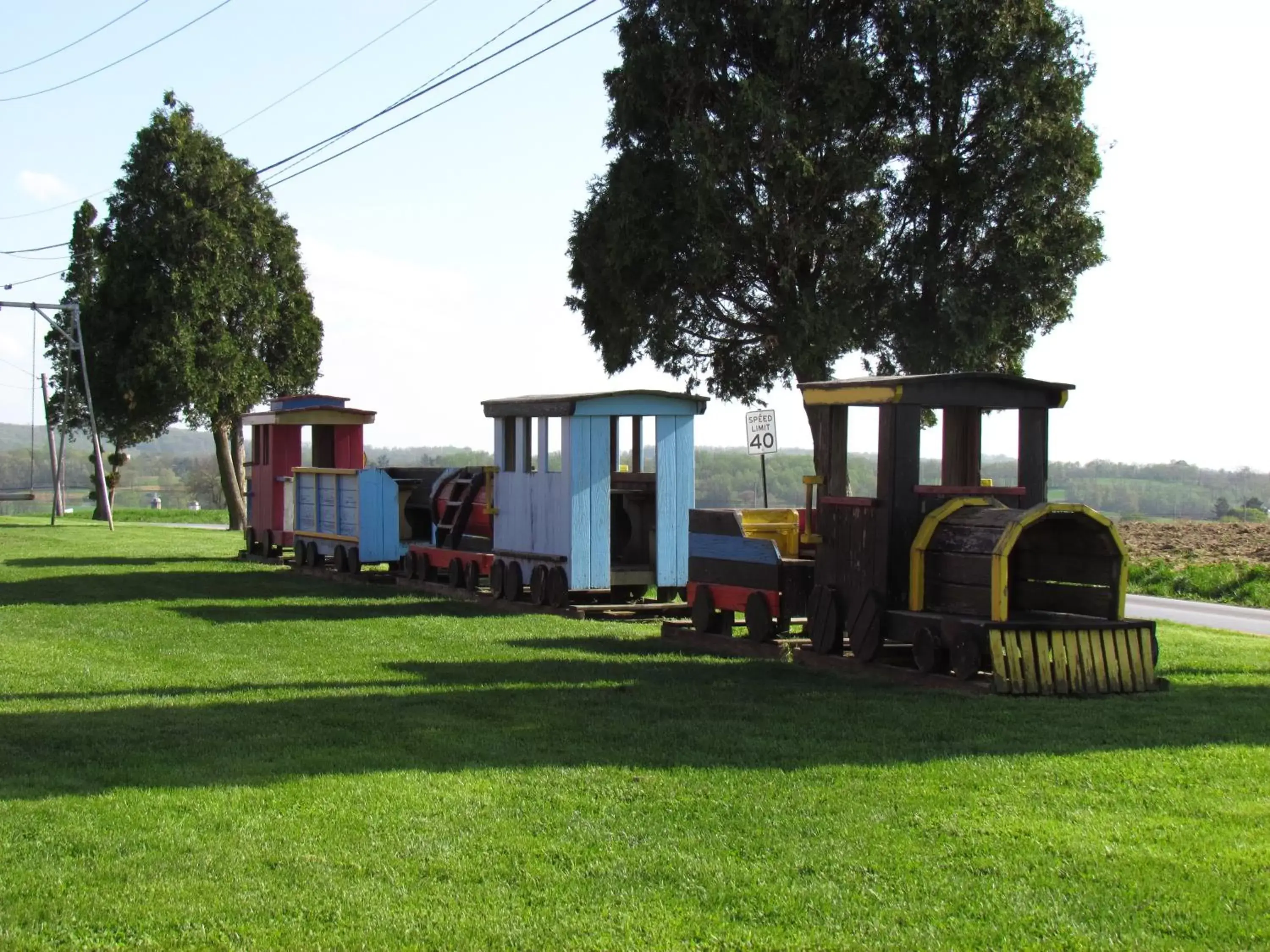 Area and facilities, Property Building in Red Caboose Motel & Restaurant