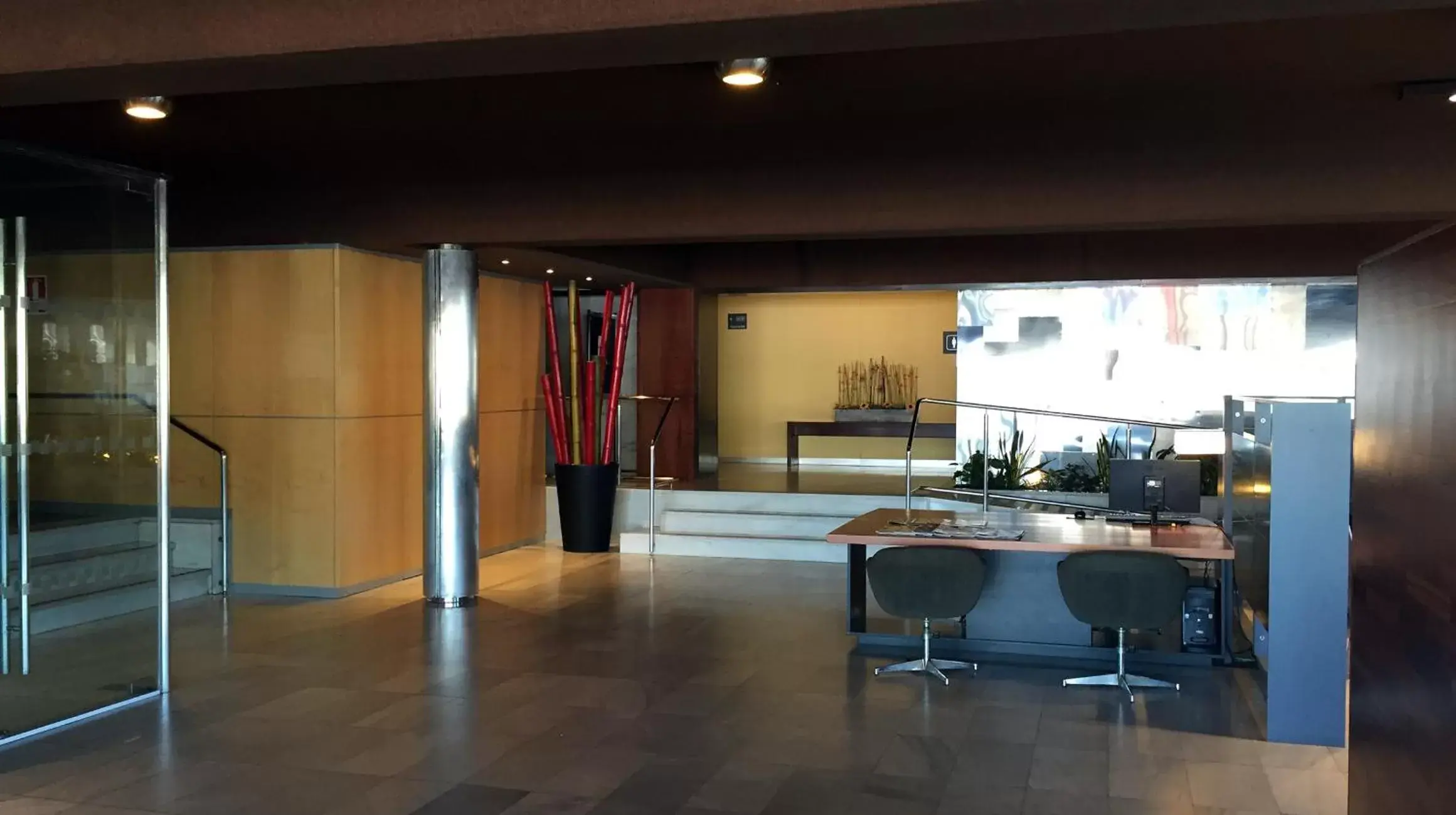 Lobby or reception in Hotel America Igualada