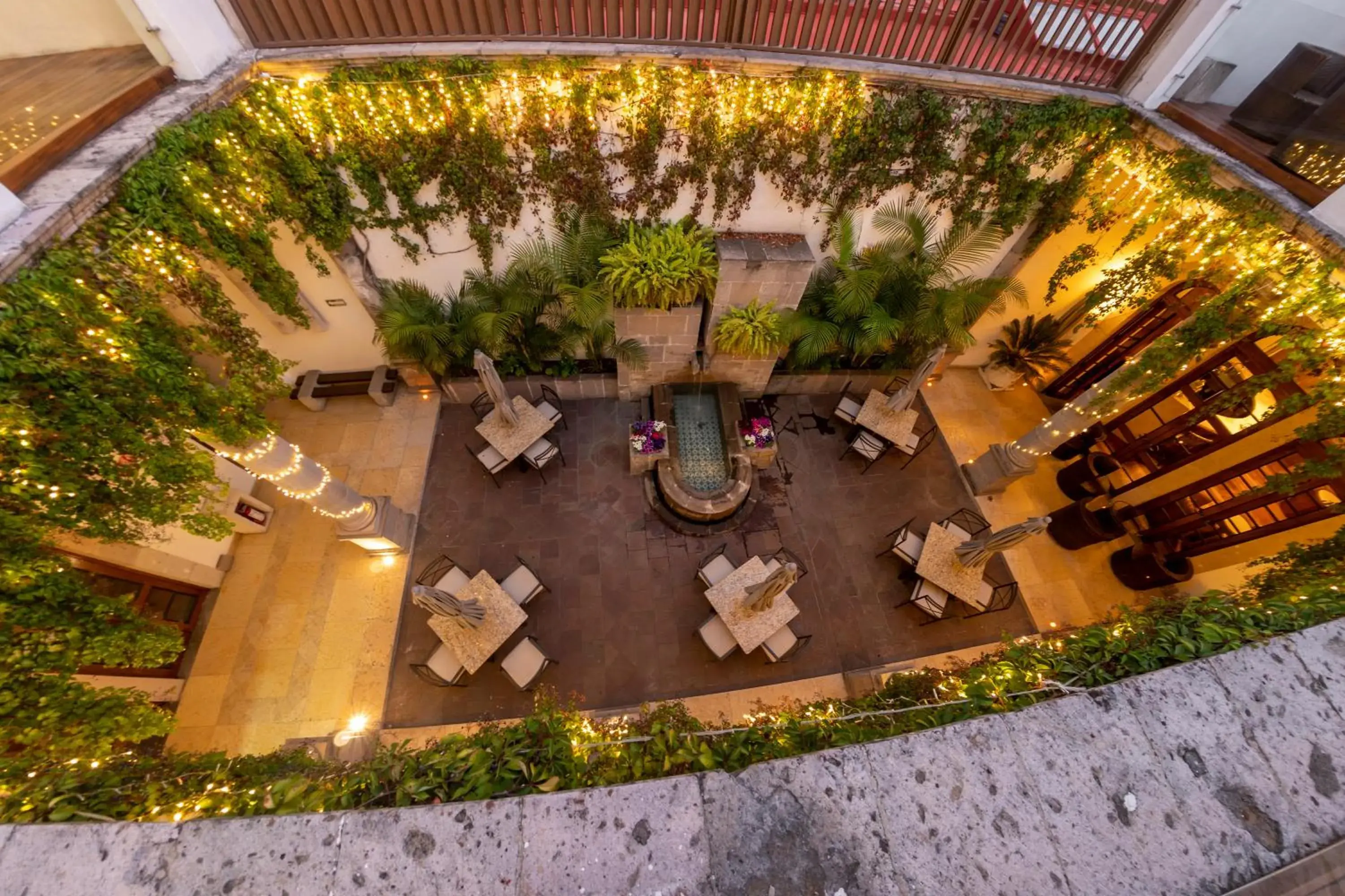 Patio in Hotel Boutique Casa San Diego