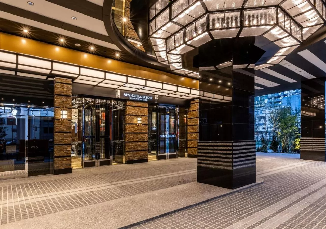 Facade/entrance in APA Hotel & Resort Osaka Umeda Eki Tower