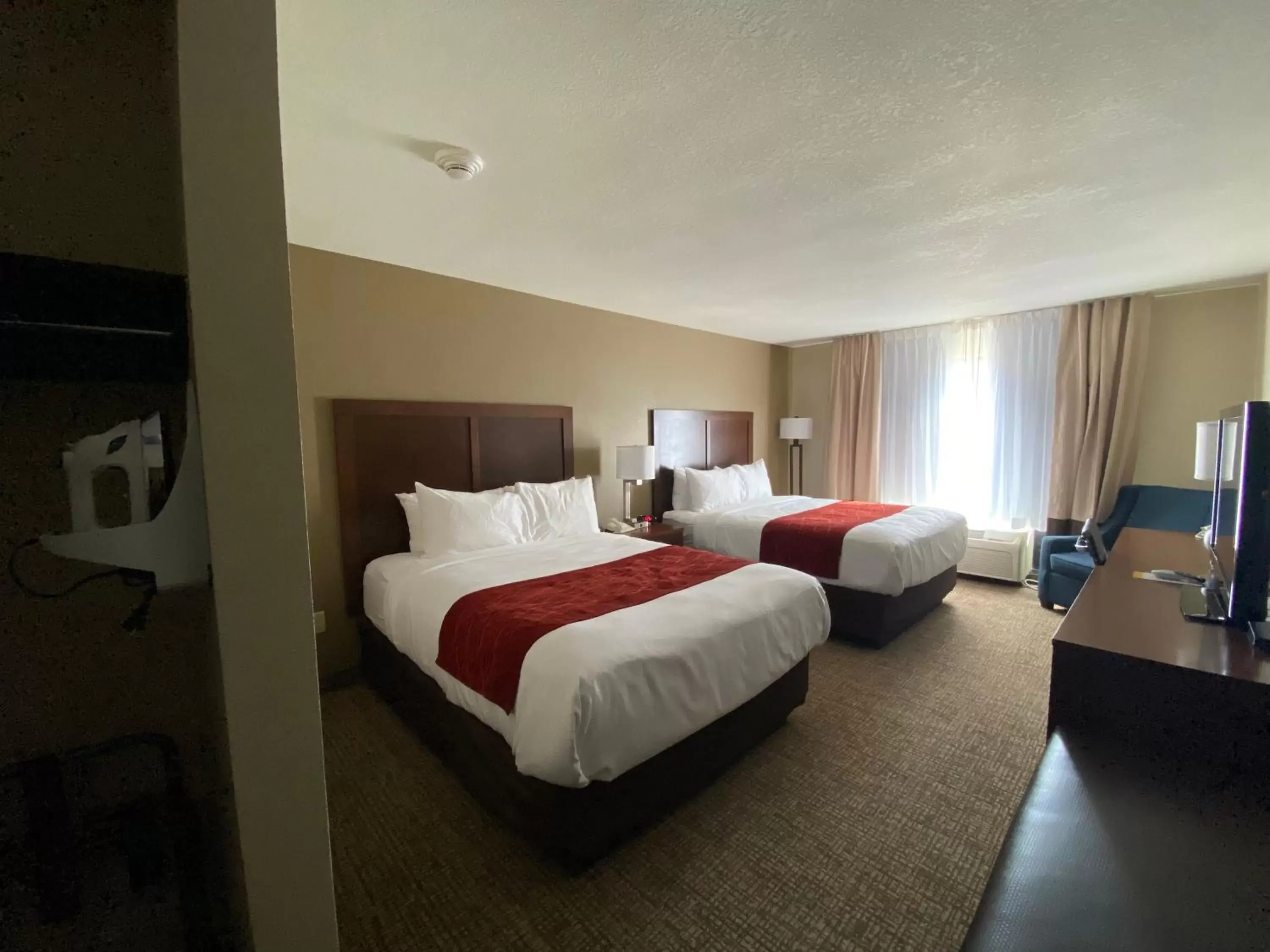 Standard Queen Room with Two Queen Beds - Non Smoking  in Comfort Inn & Suites