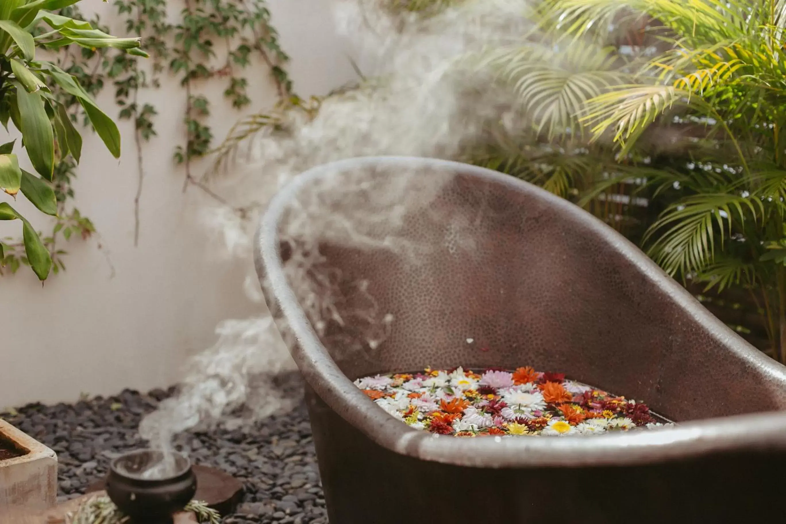 Hot Spring Bath in Era Hotel & Spa Tulum