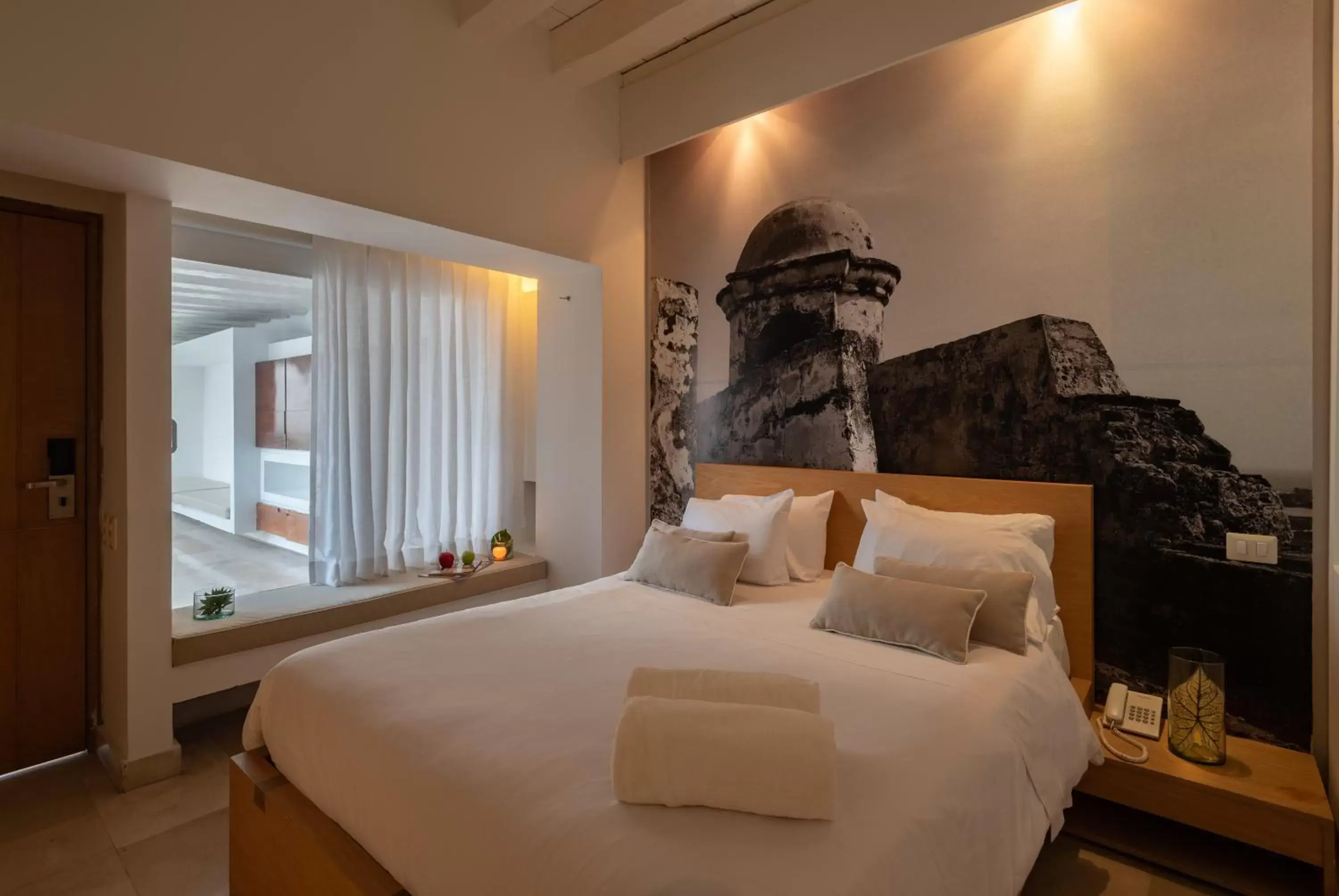Bed in Delirio Hotel