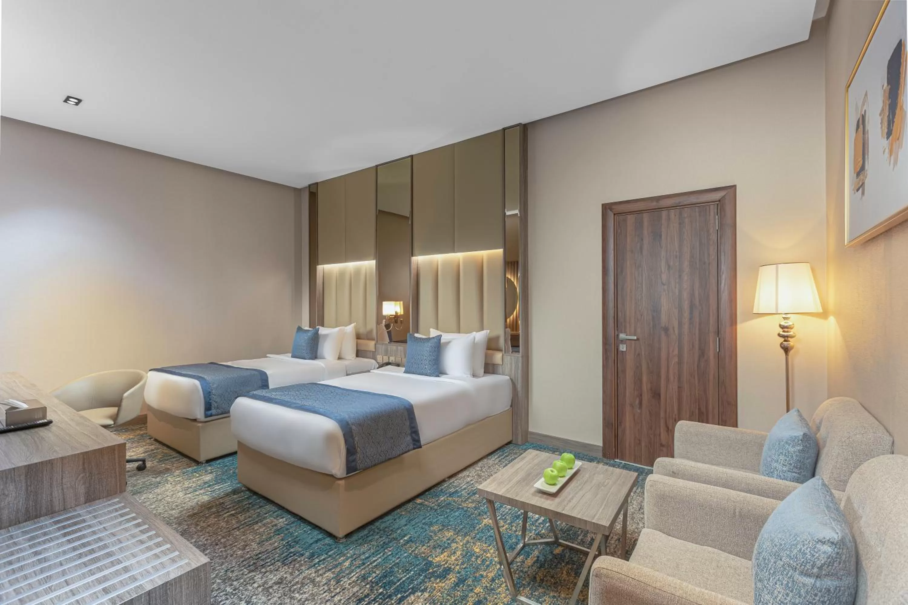 Bed in Seven Gardens Hotel Al Narjis