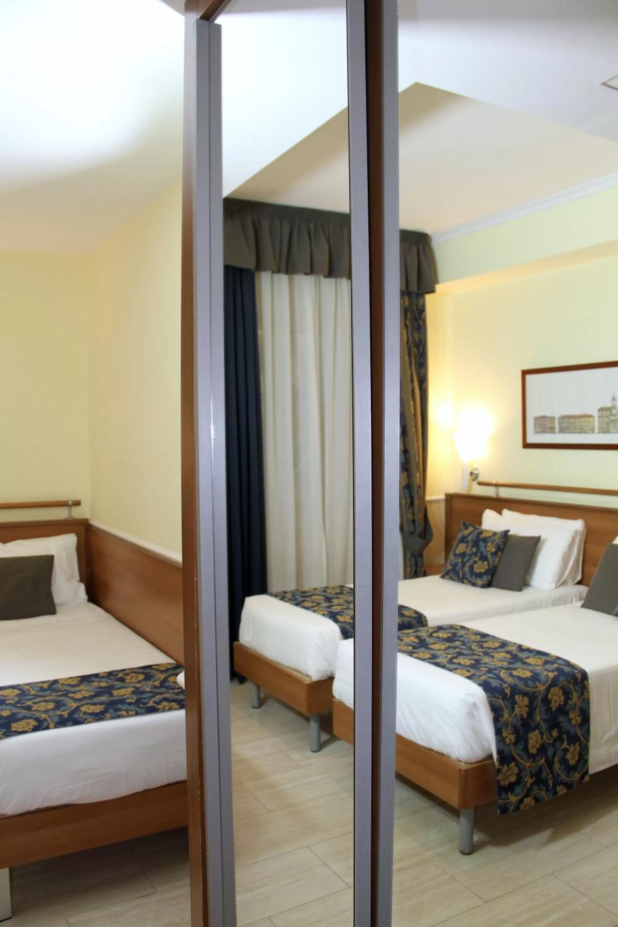 Decorative detail, Bed in Hotel Windrose