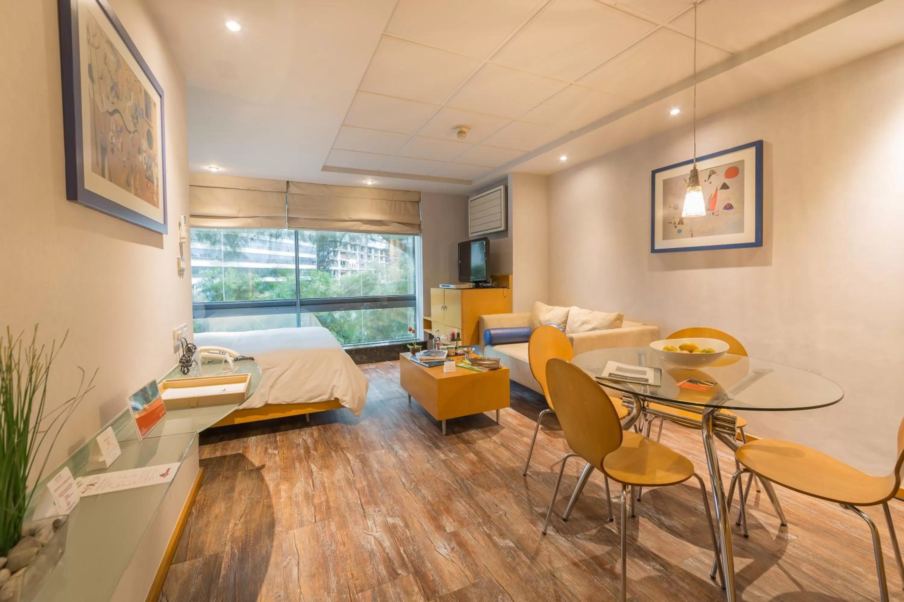 Living room in Suites Contempo