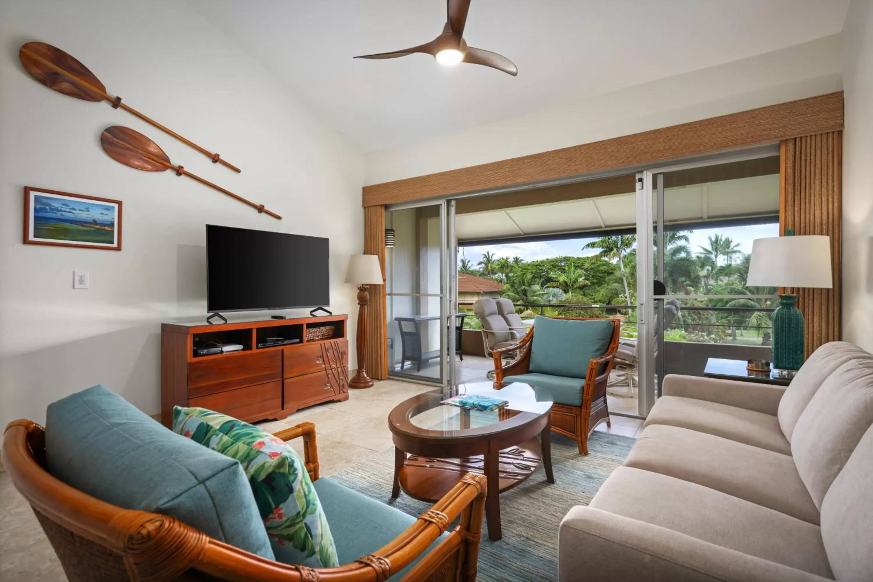 TV and multimedia, Seating Area in Aston Maui Kaanapali Villas