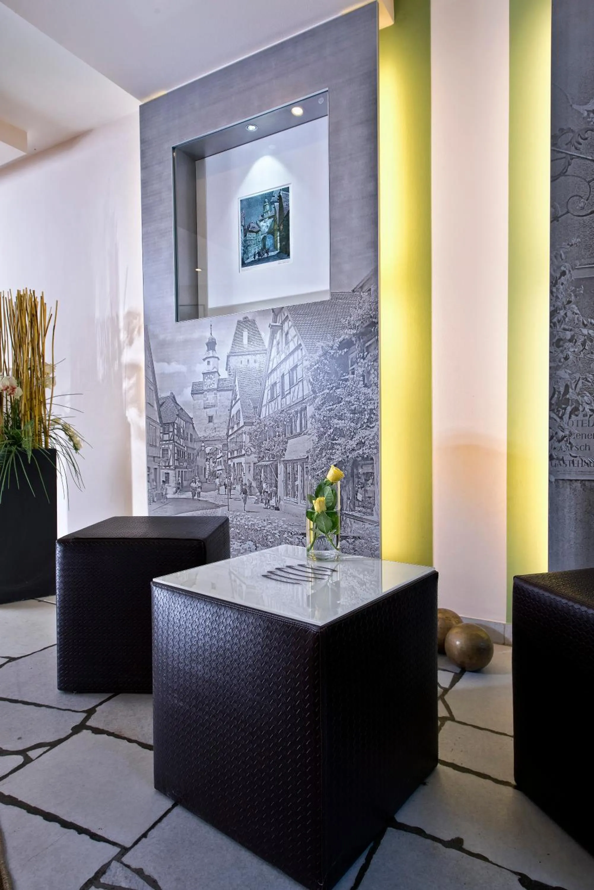 Lobby or reception in Hotel Goldenes Fass in Rothenburg ob der Tauber