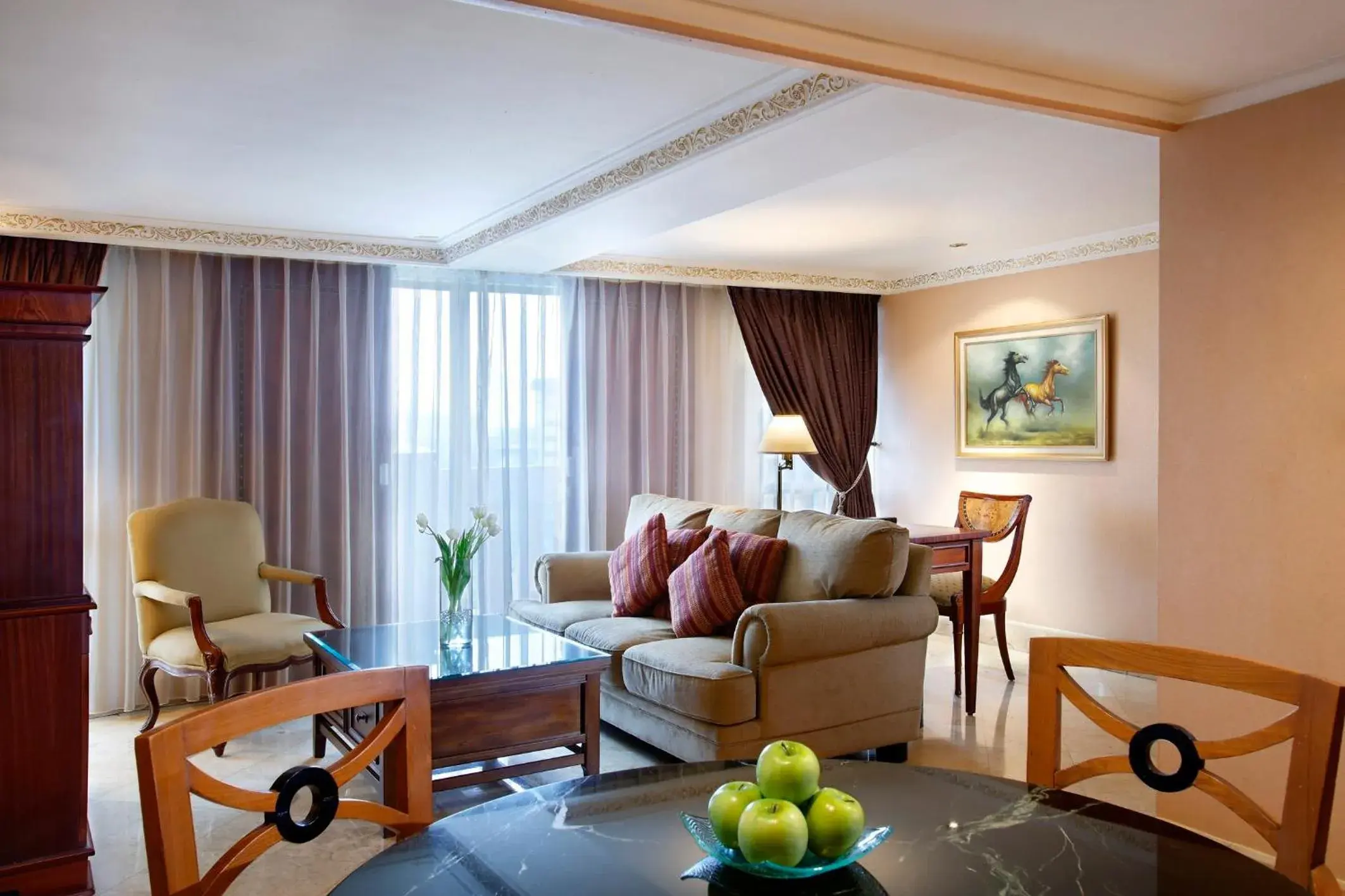 Living room, Seating Area in Ambhara Hotel