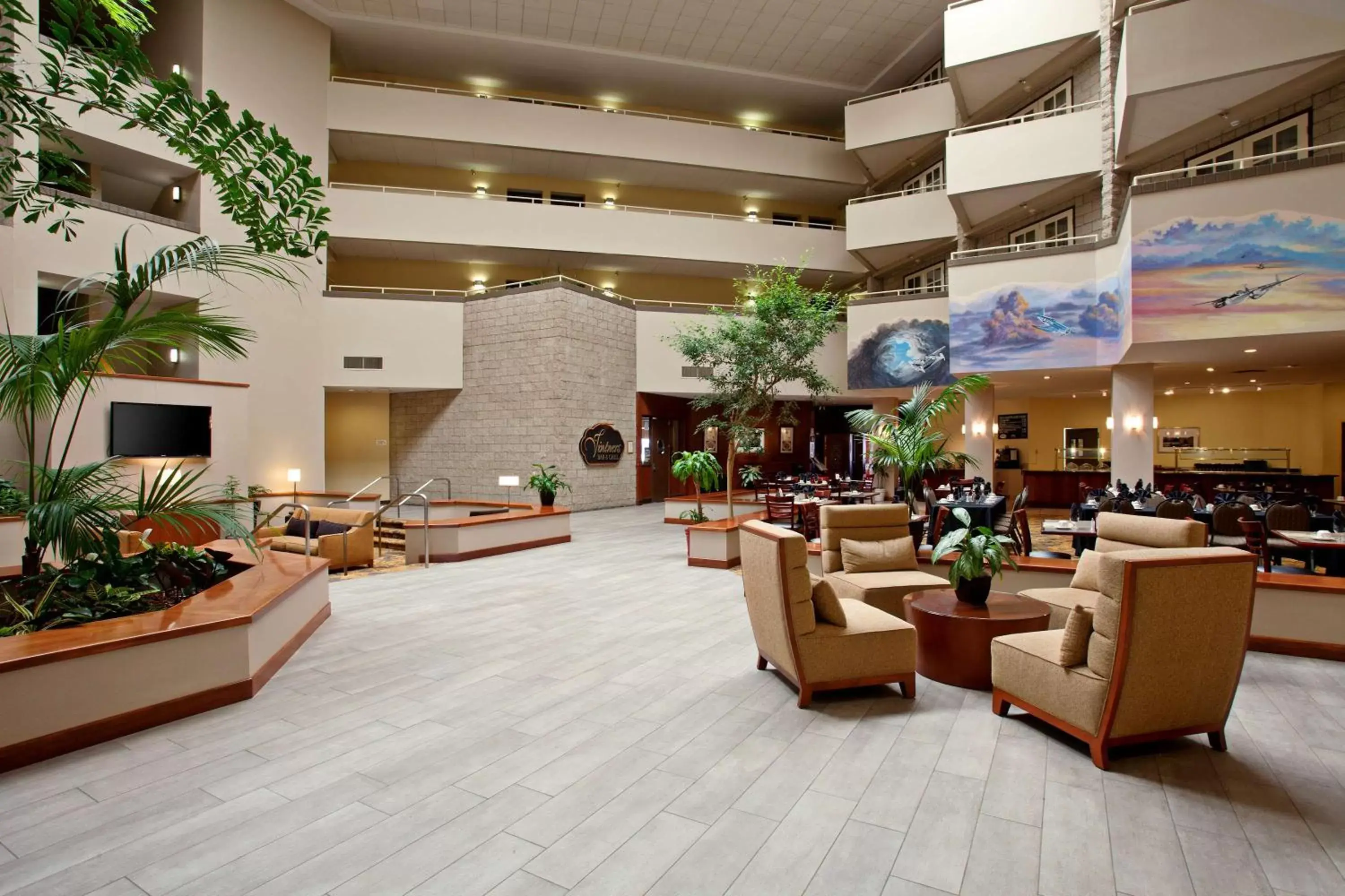 Lobby or reception in Radisson Hotel Santa Maria