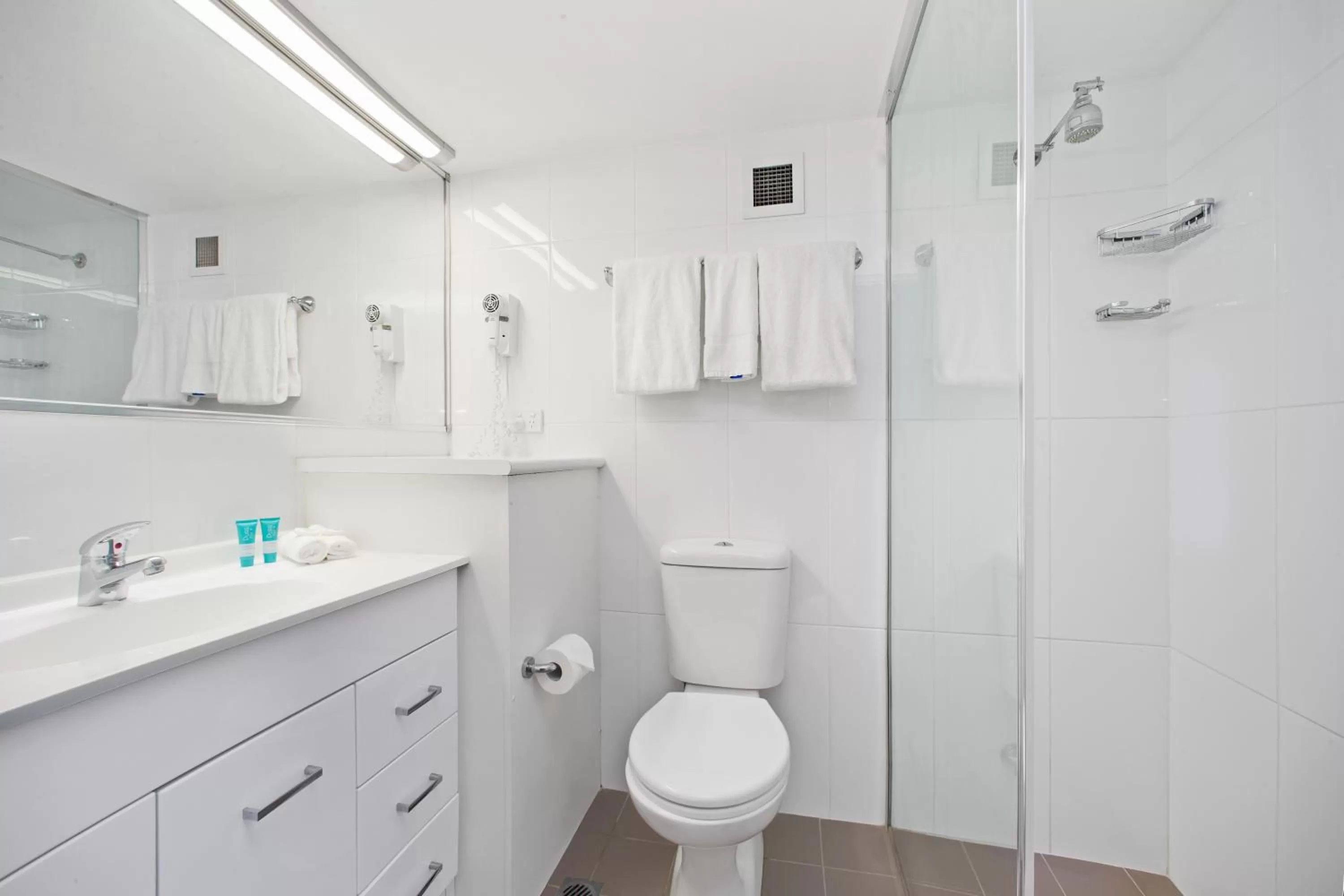 Bathroom in Port Pacific Resort