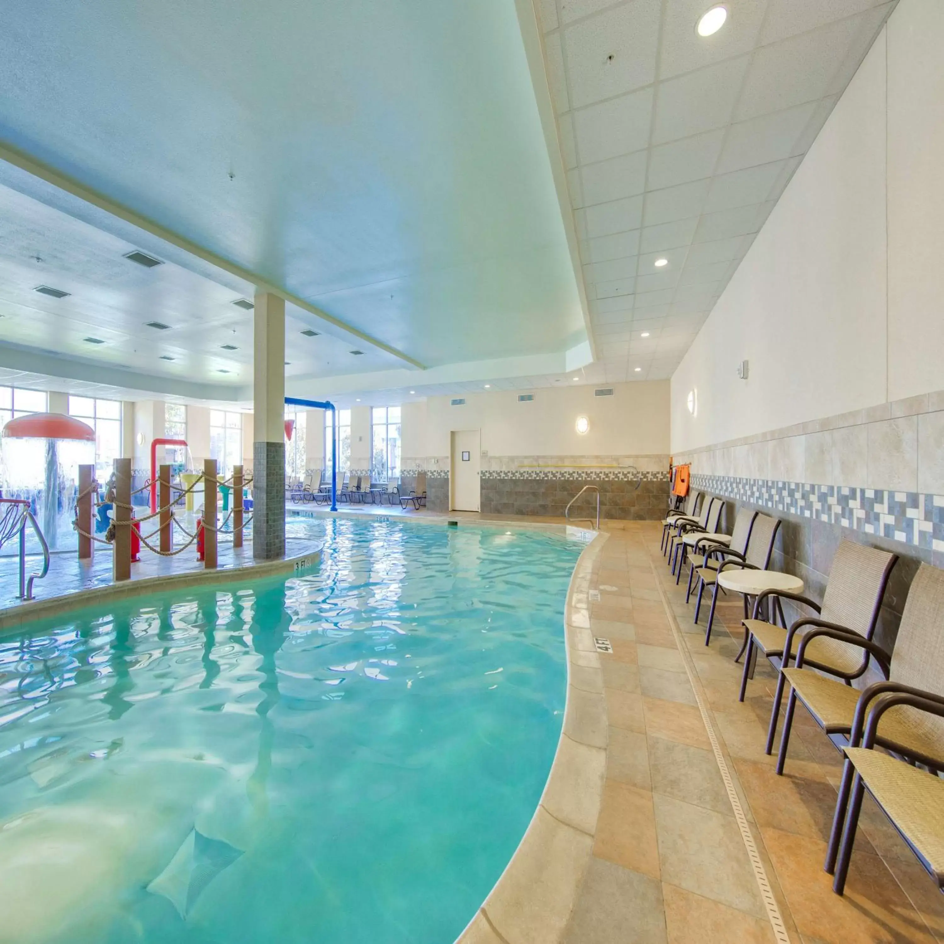 Pool view, Swimming Pool in Hilton Garden Inn Fort Worth Medical Center