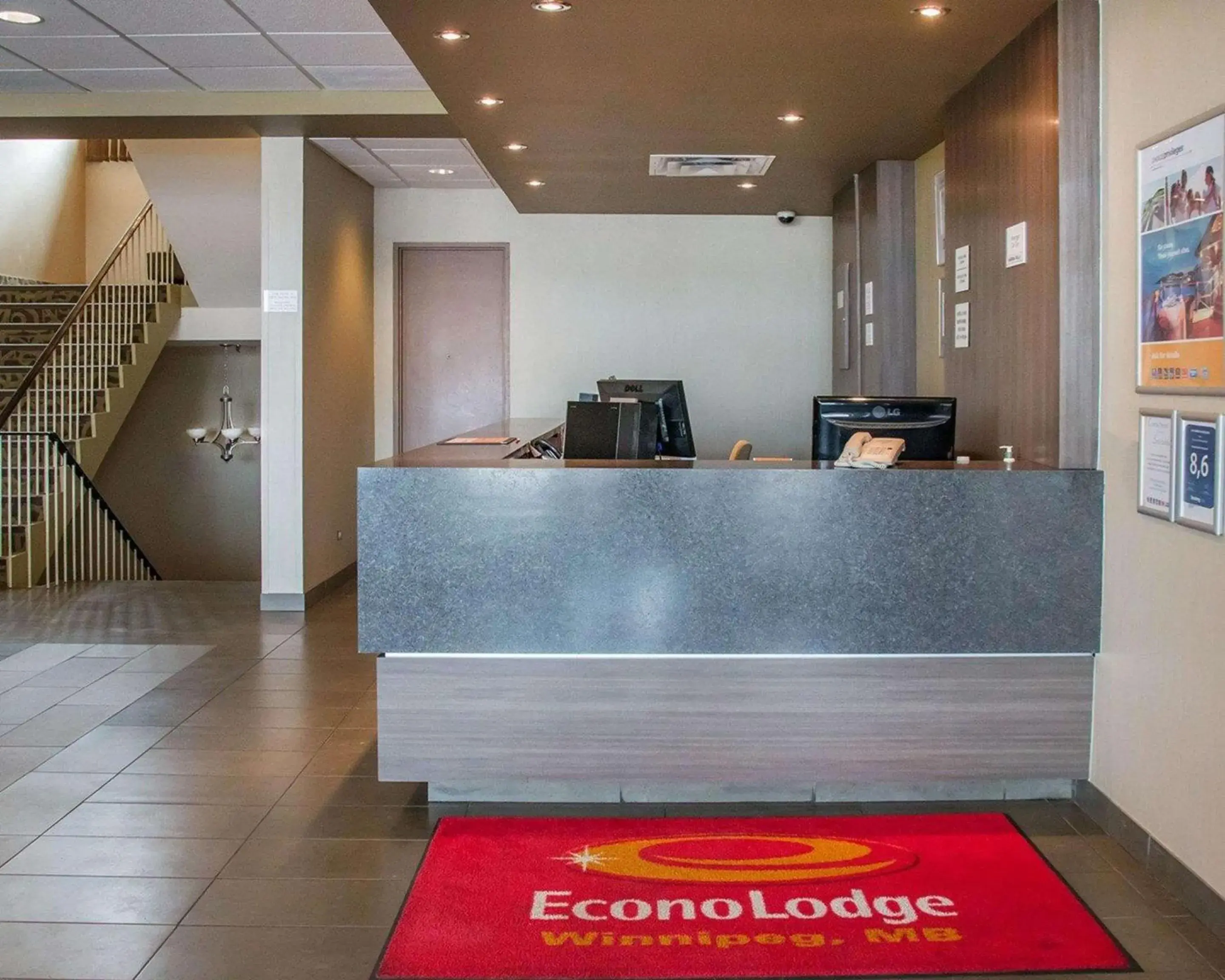 Lobby or reception, Lobby/Reception in Econo Lodge Winnipeg South