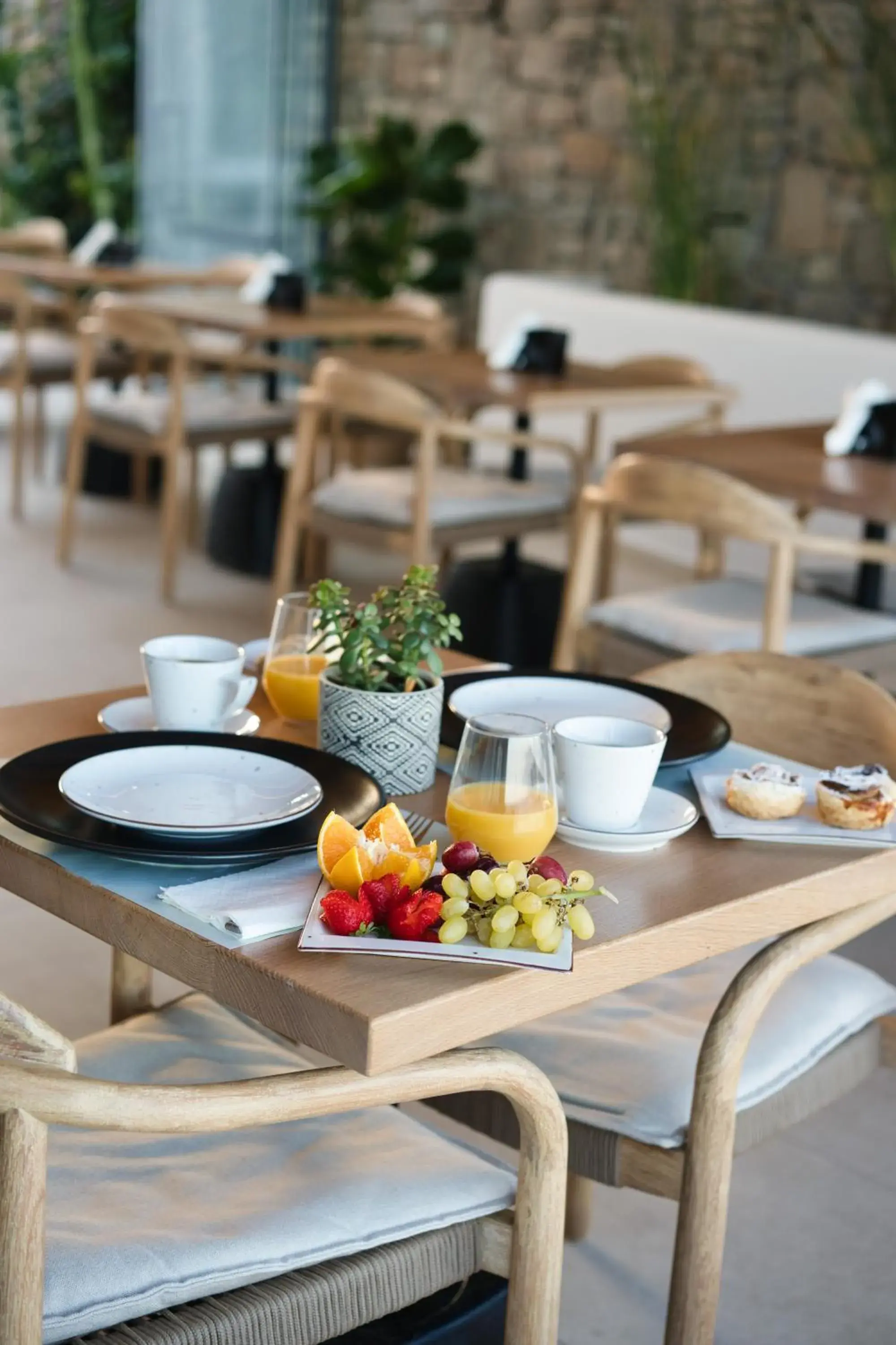 Breakfast, Restaurant/Places to Eat in Damianos Mykonos Hotel