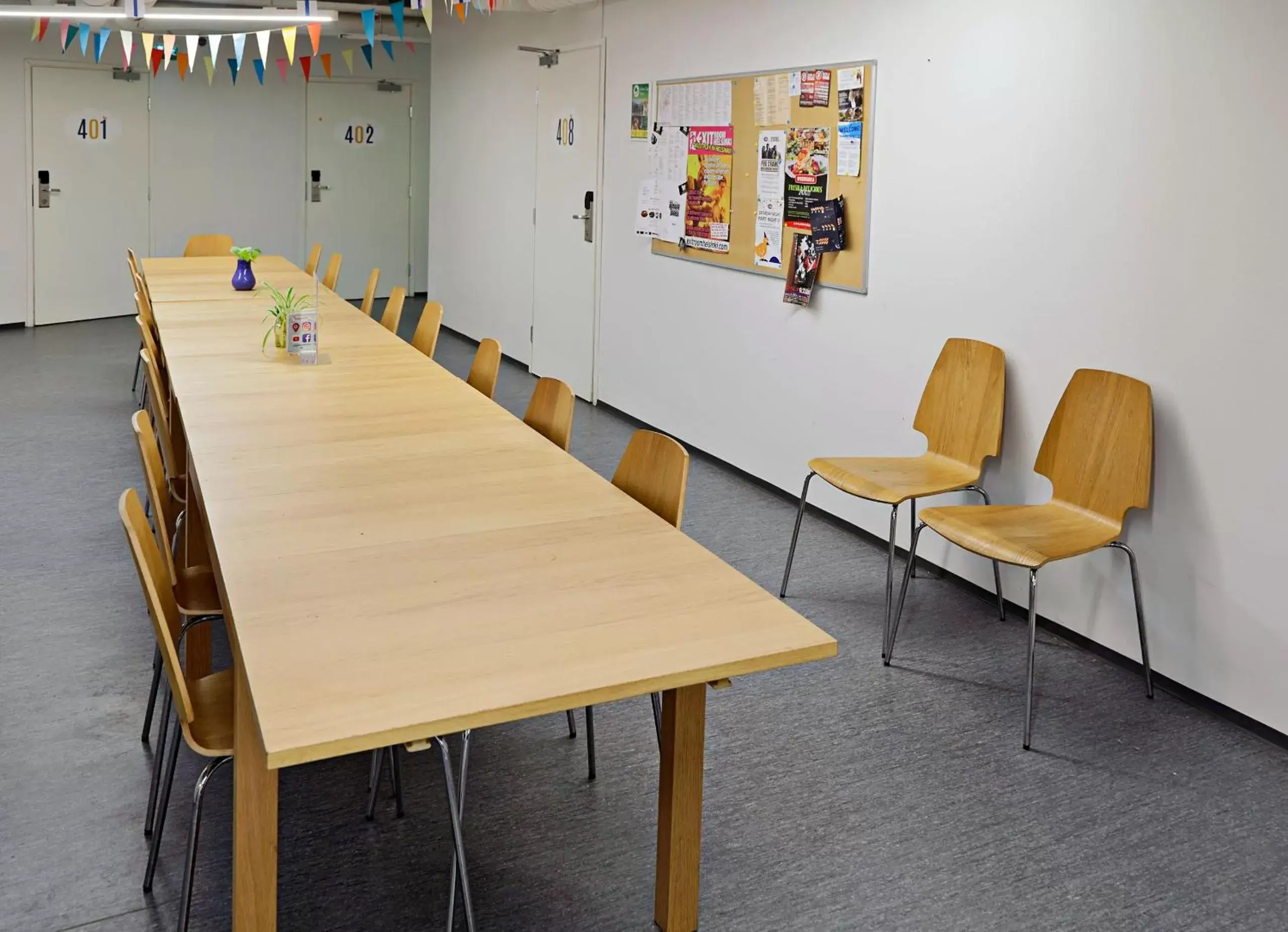 Dining area in CheapSleep Hostel Helsinki