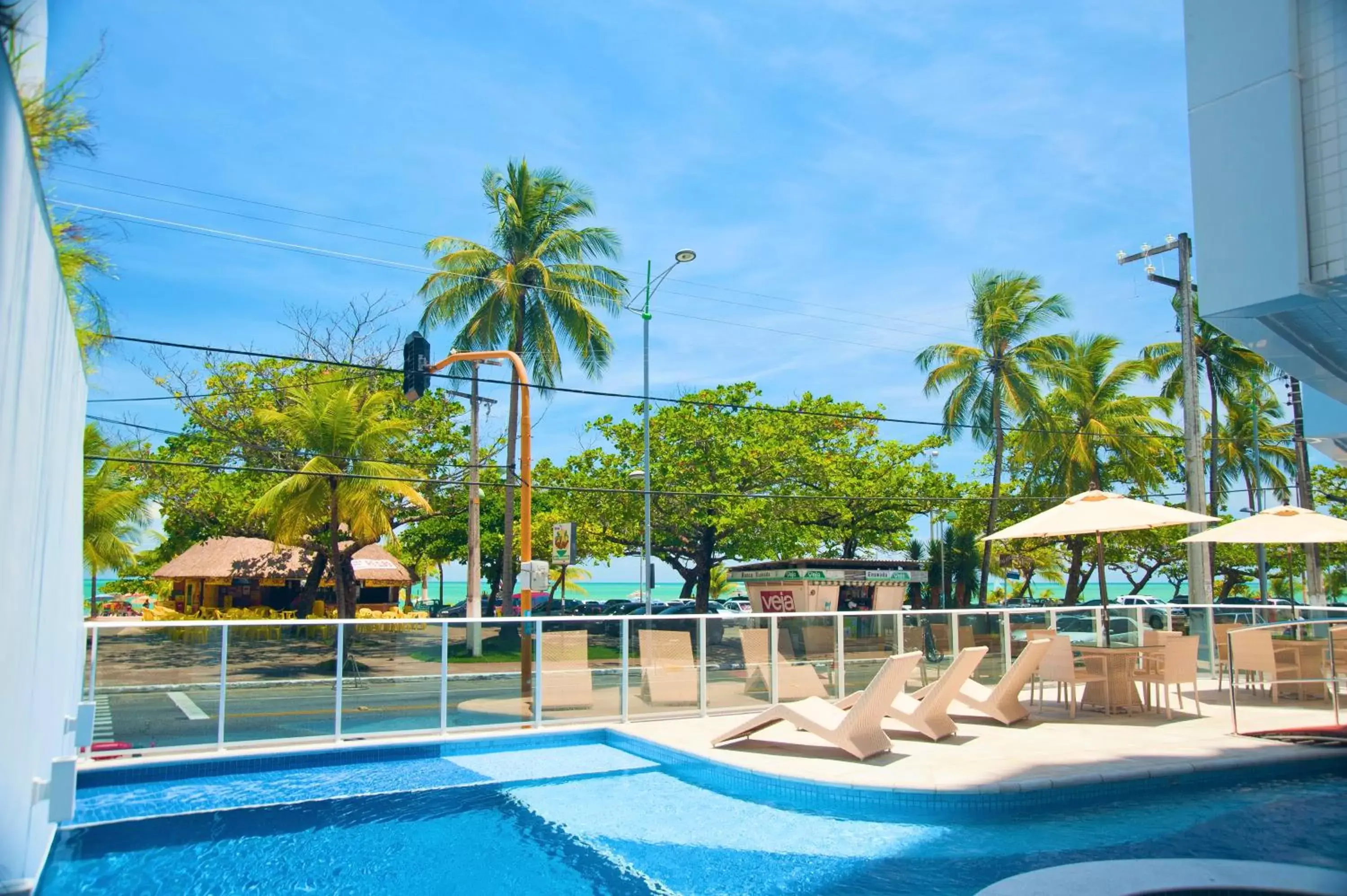 Beach, Swimming Pool in Hotel Brisa Praia