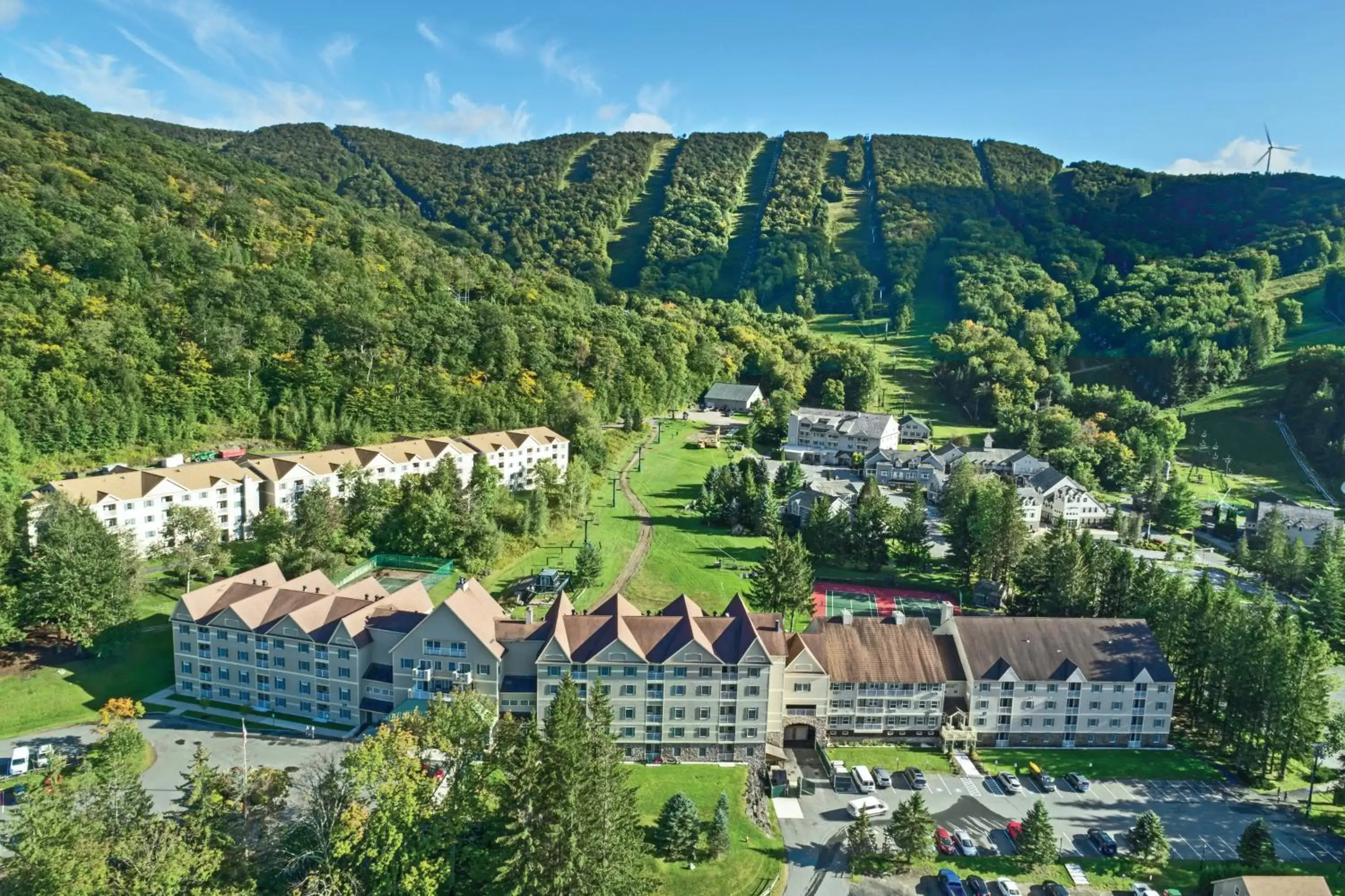 Property building, Bird's-eye View in Club Wyndham Bentley Brook