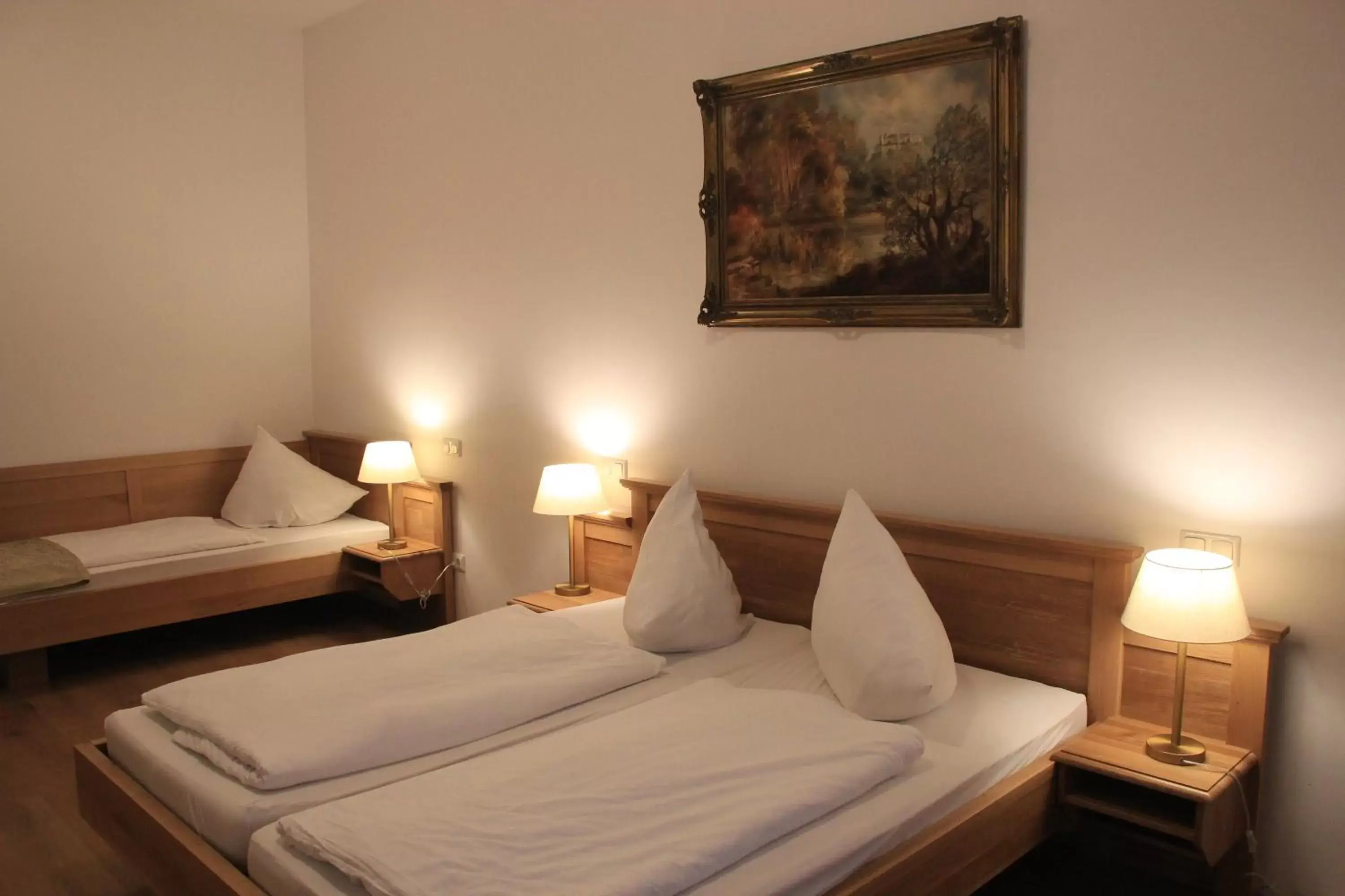 Photo of the whole room, Bed in Hotel Schwabenwirt