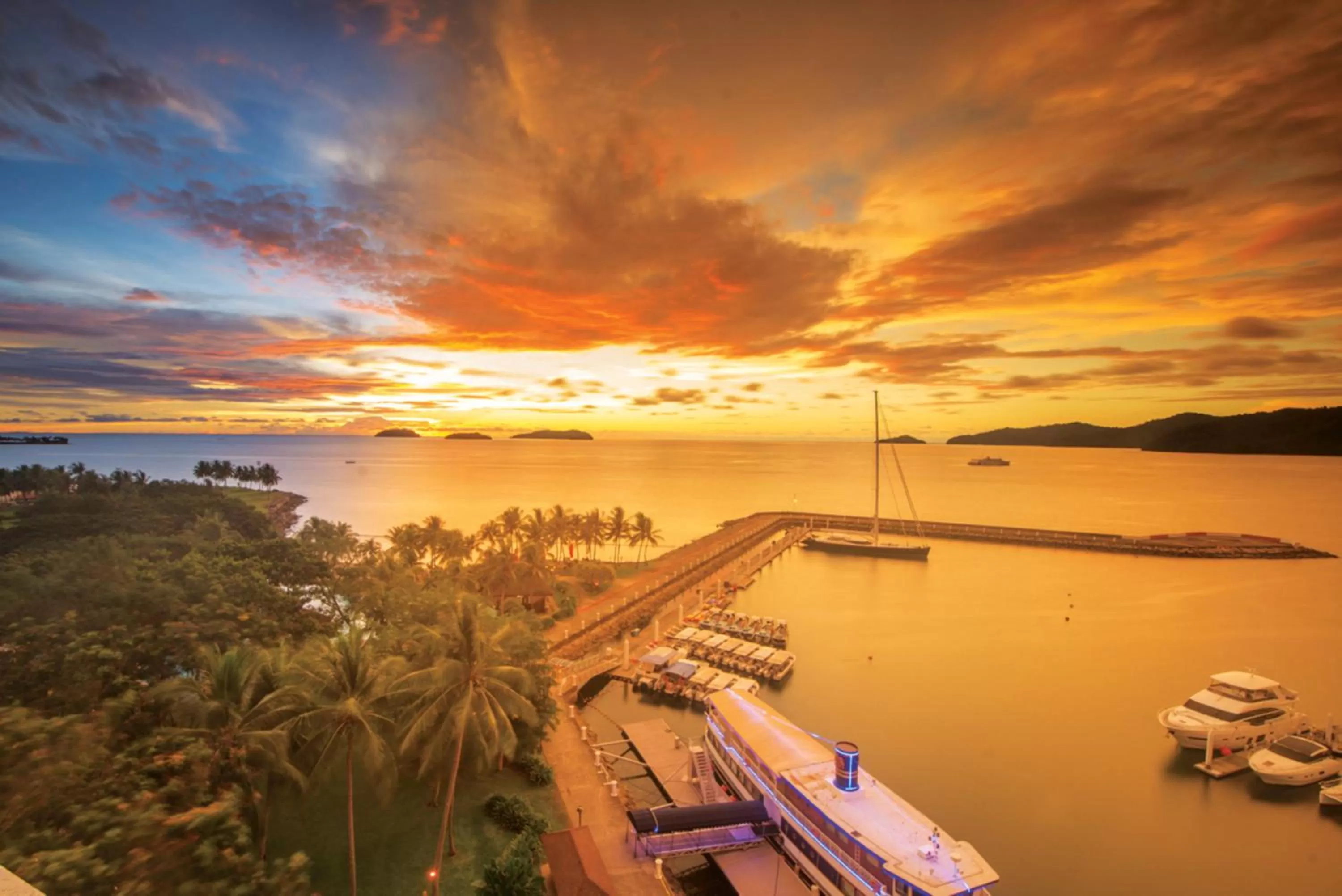 On site in The Pacific Sutera Hotel