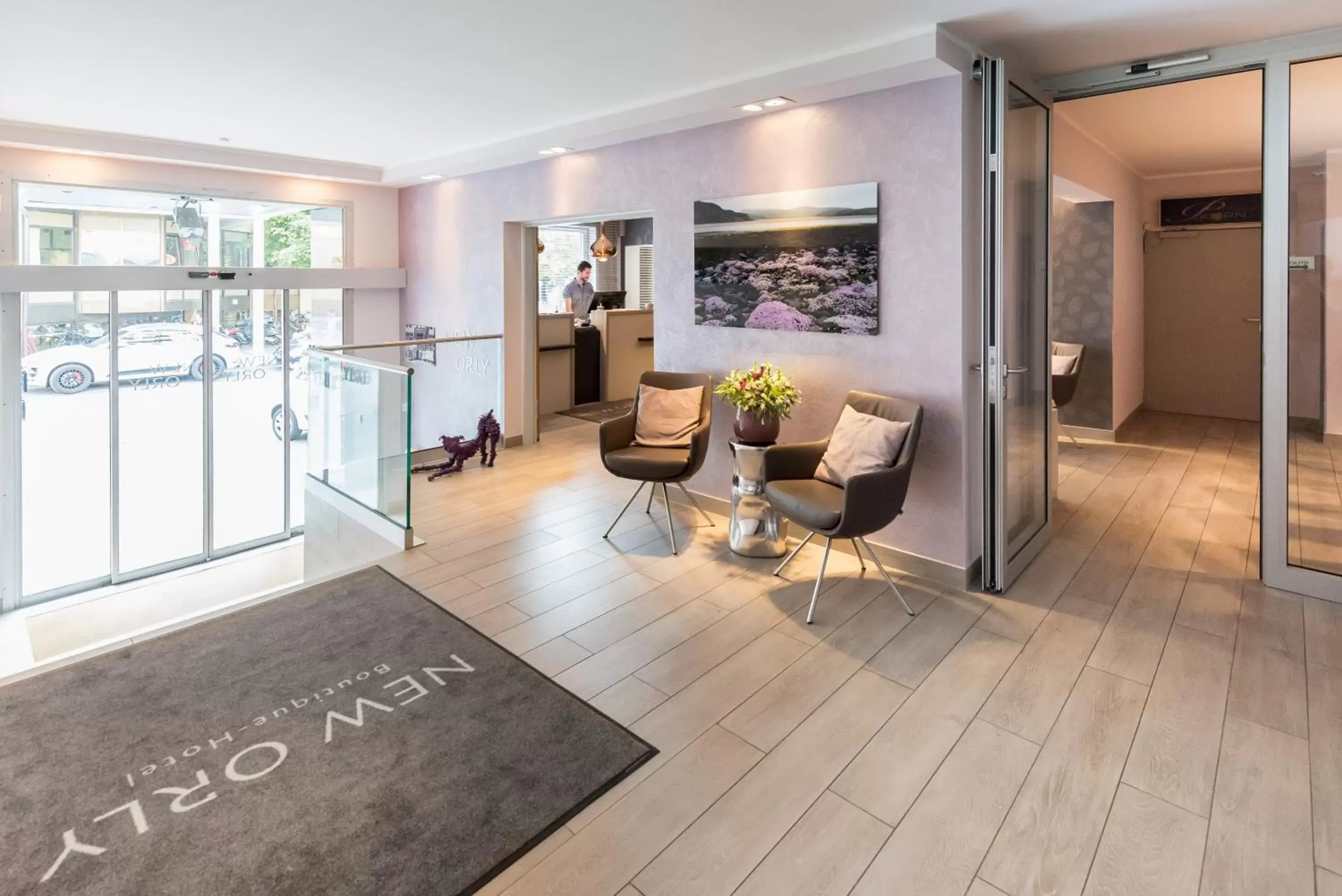 Lobby or reception in Hotel New Orly Lobby or reception in Hotel New Orly