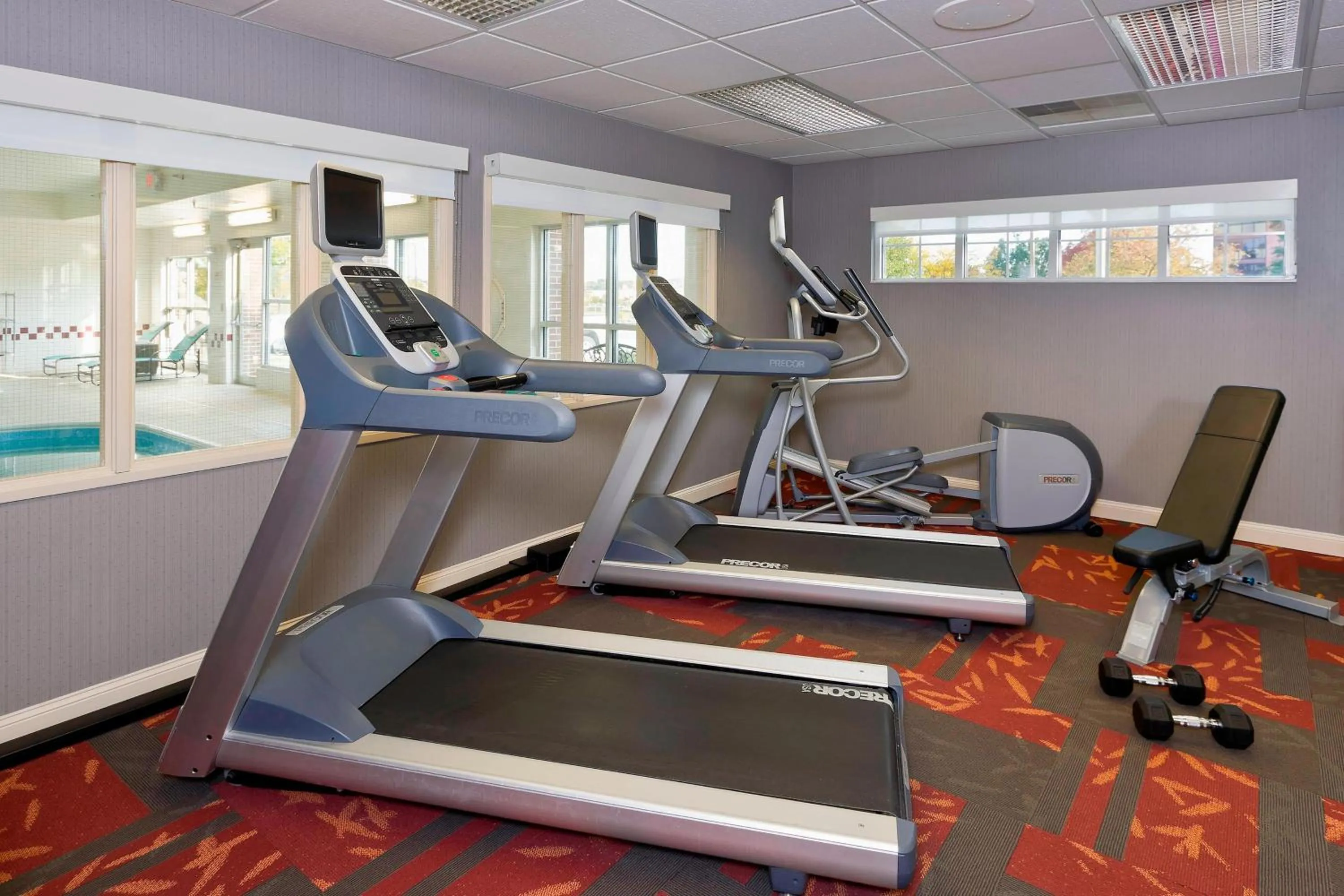 Fitness centre/facilities in Residence Inn Madison East