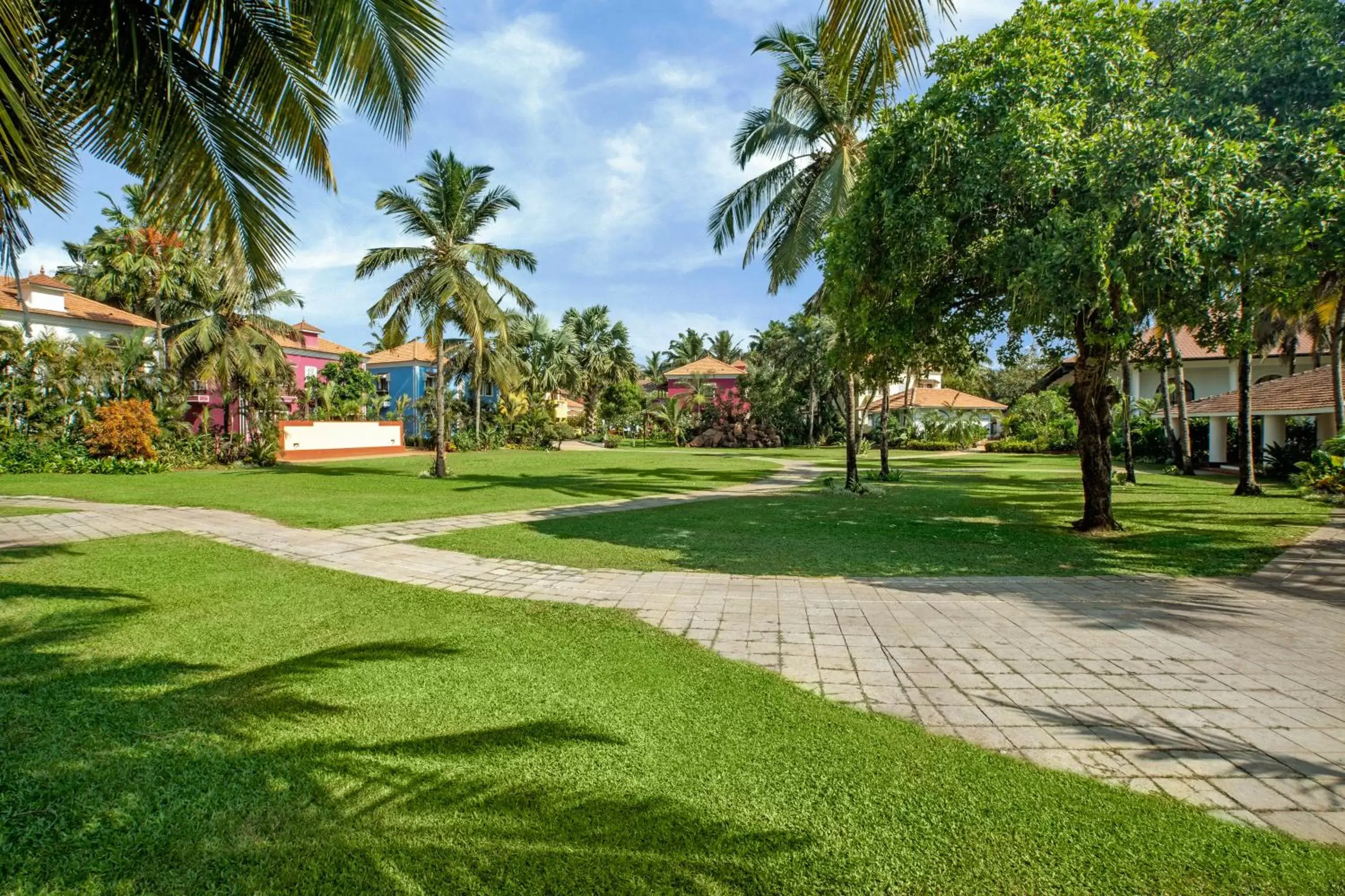 Garden in Radisson Blu Resort, Goa