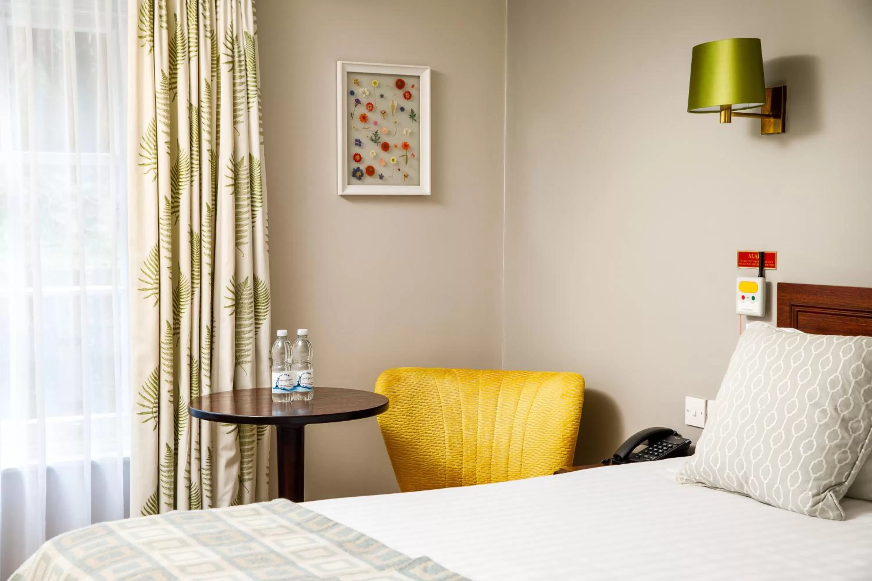 Bed in Mercure Gloucester Bowden Hall Hotel