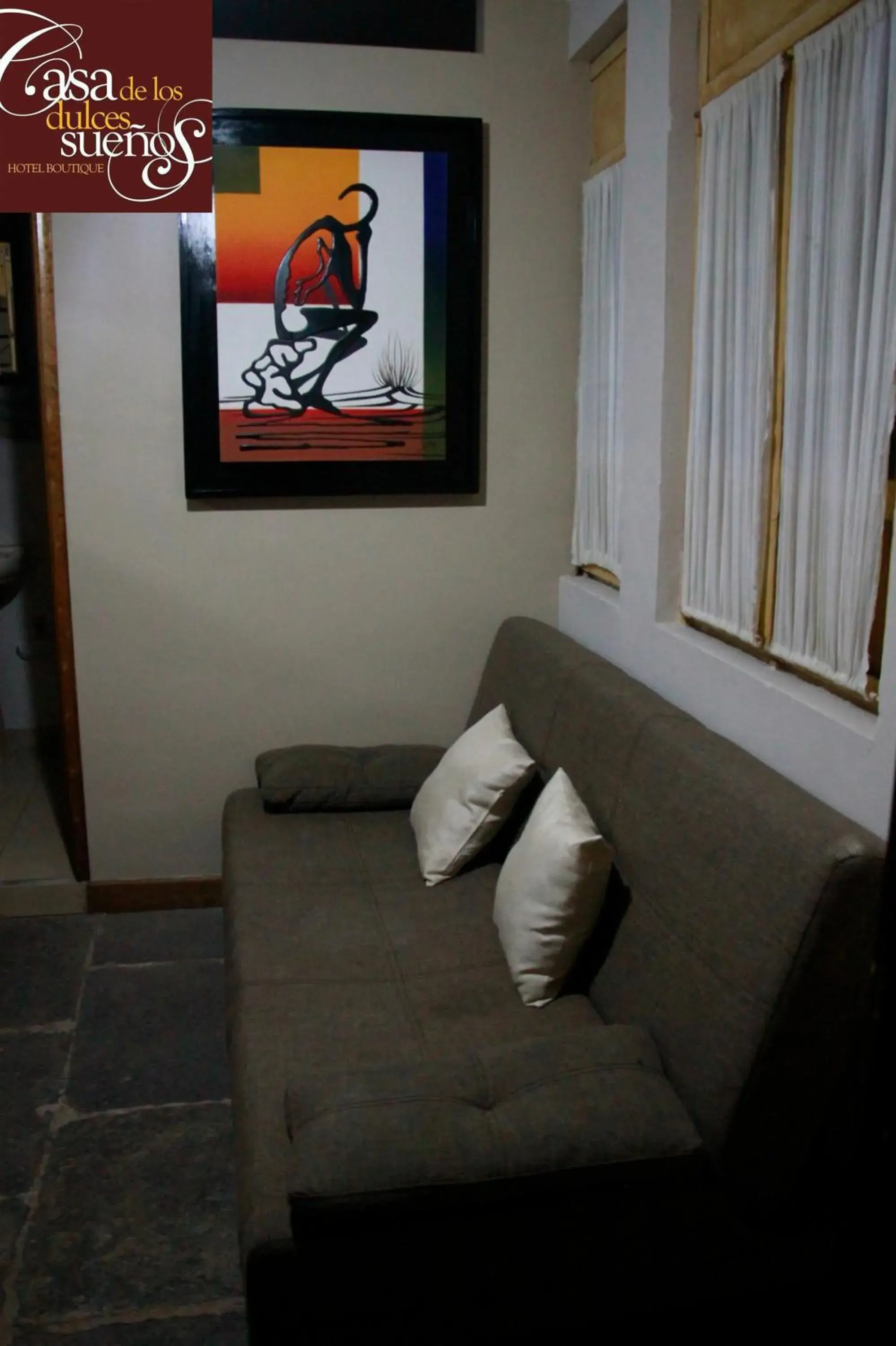 Living room in Casa de los Dulces Sueños
