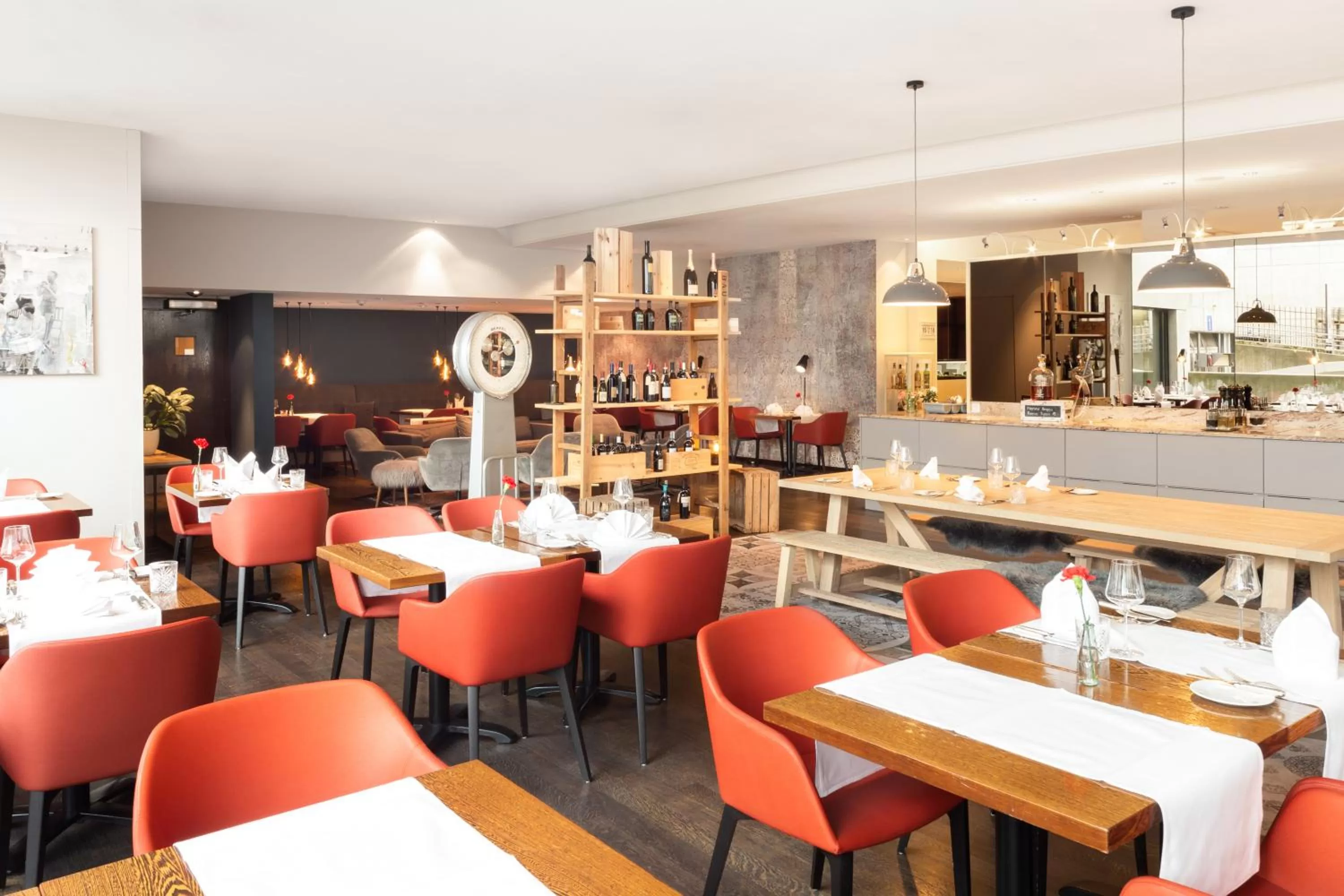 Restaurant/places to eat in Radisson Blu Hotel, St. Gallen