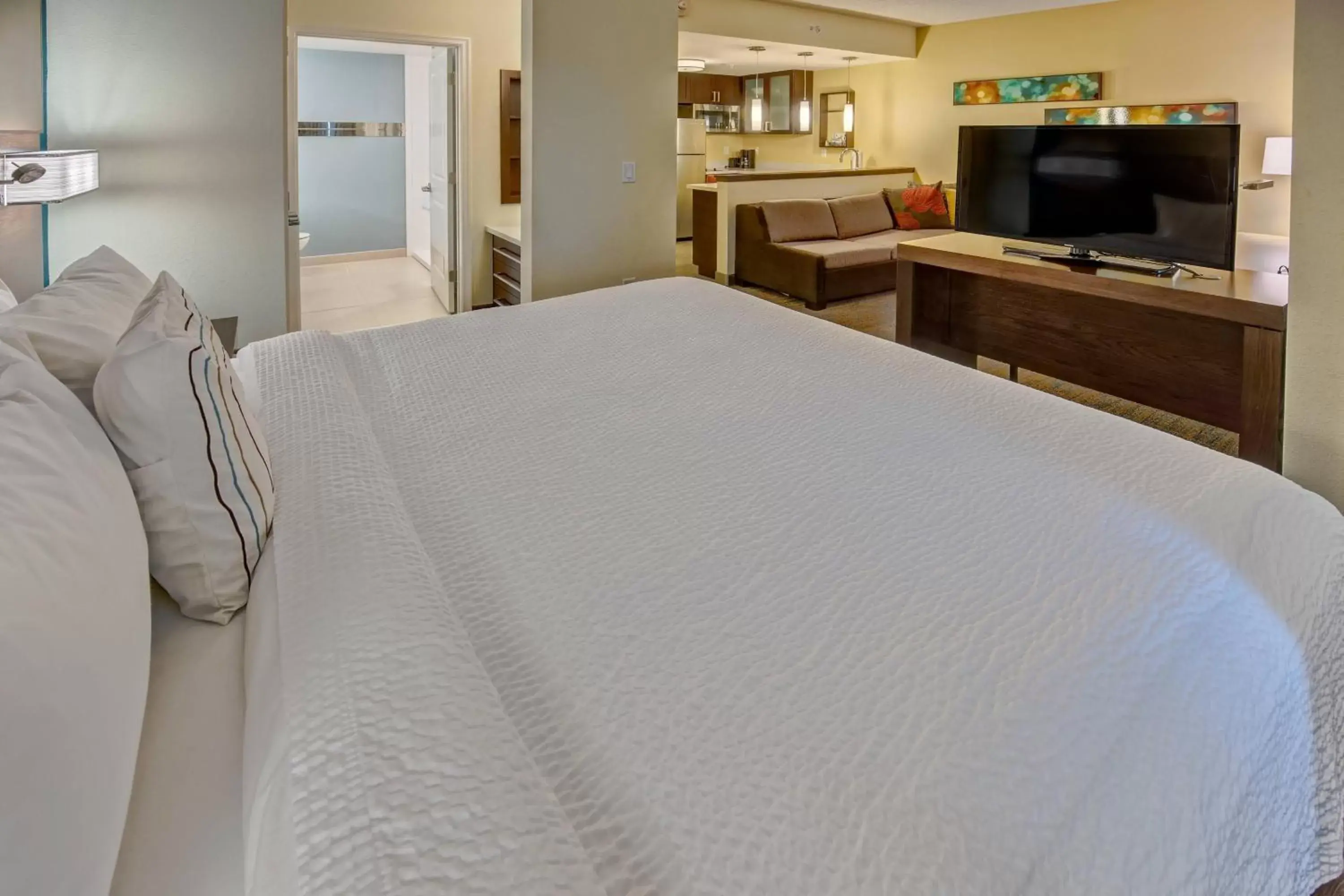 Bedroom, Bed in Residence Inn Fort Lauderdale Pompano Beach Central