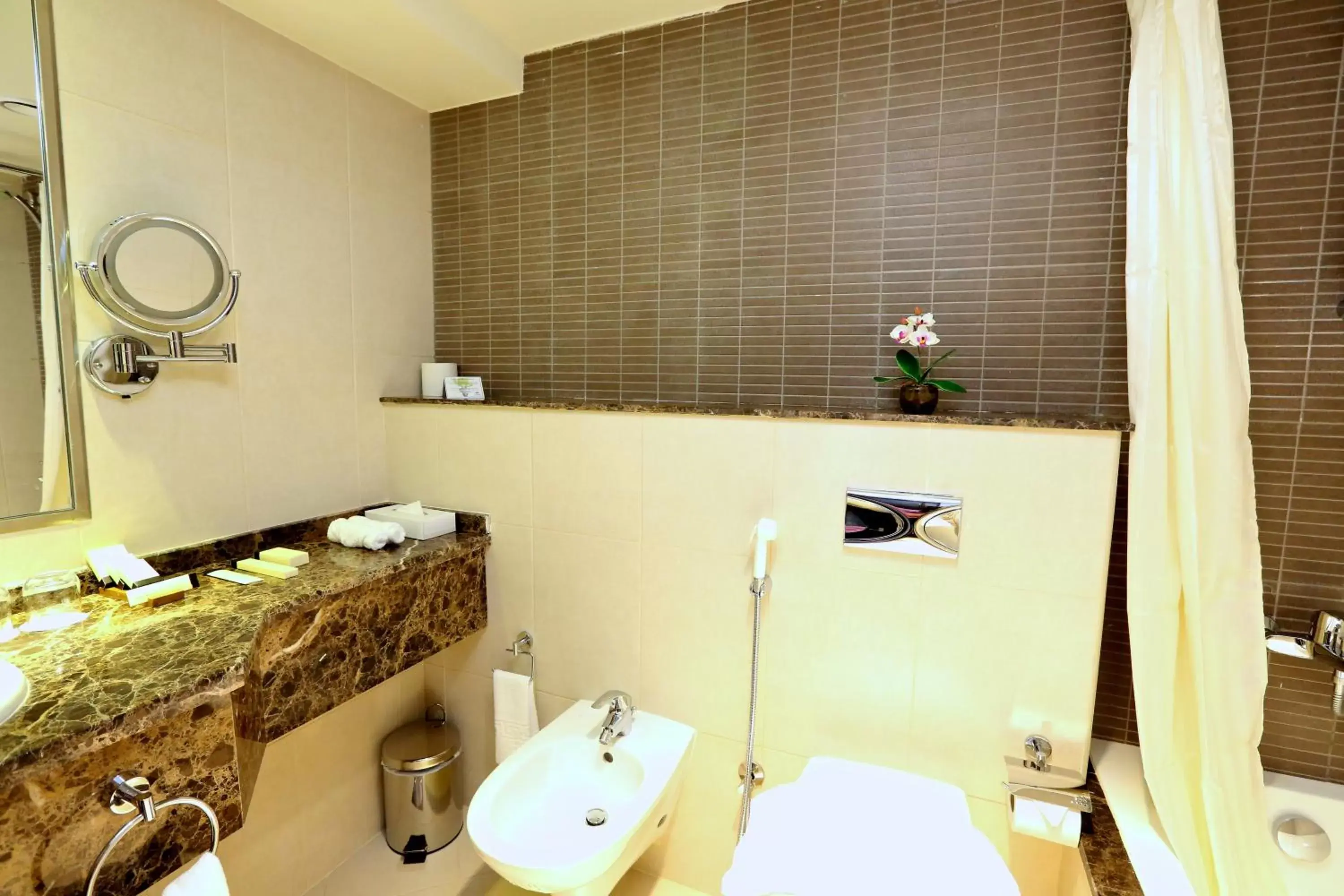 Bathroom in Nehal Hotel