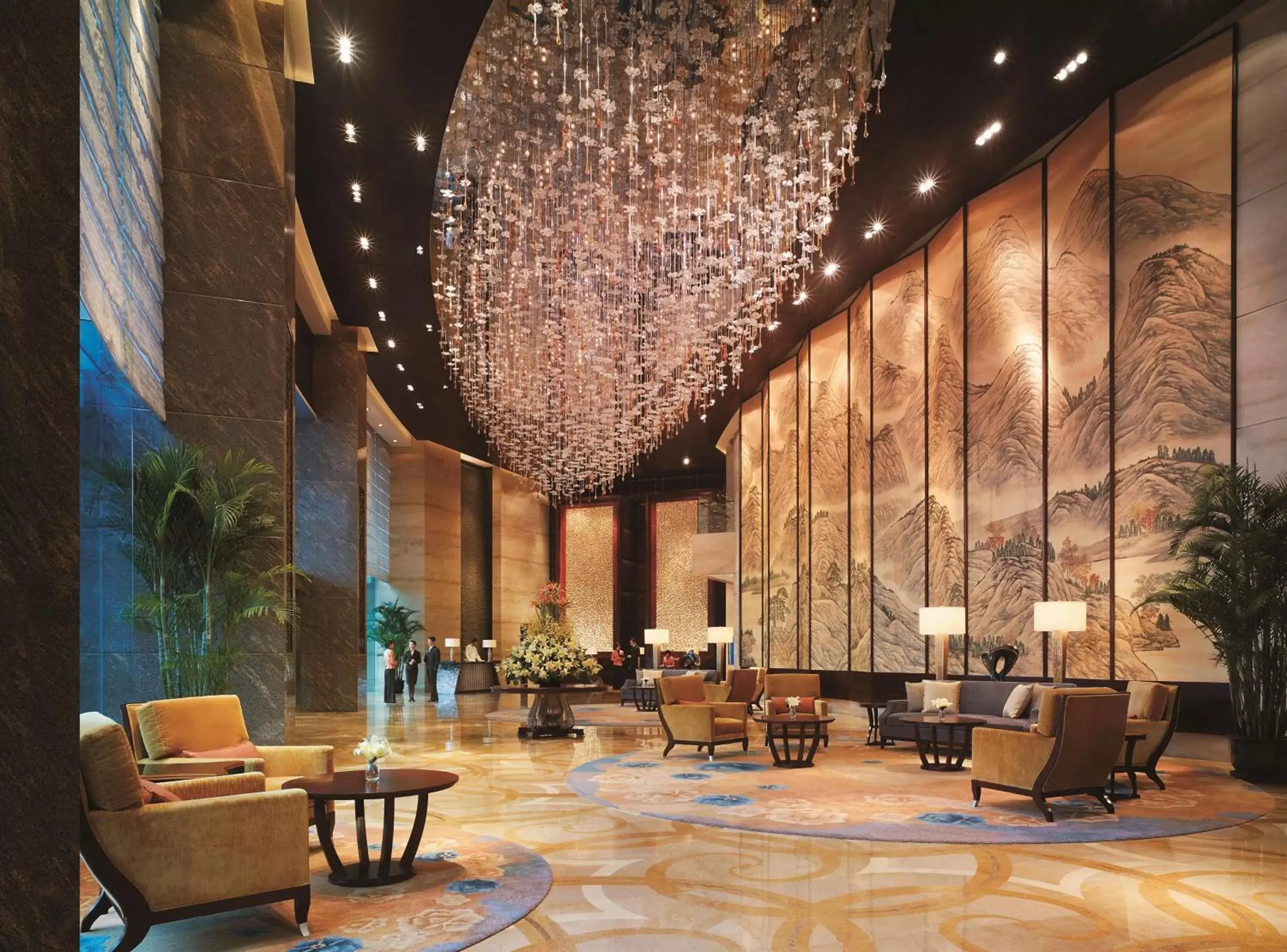 Lobby or reception in Shangri-La Qingdao - May Fourth Square