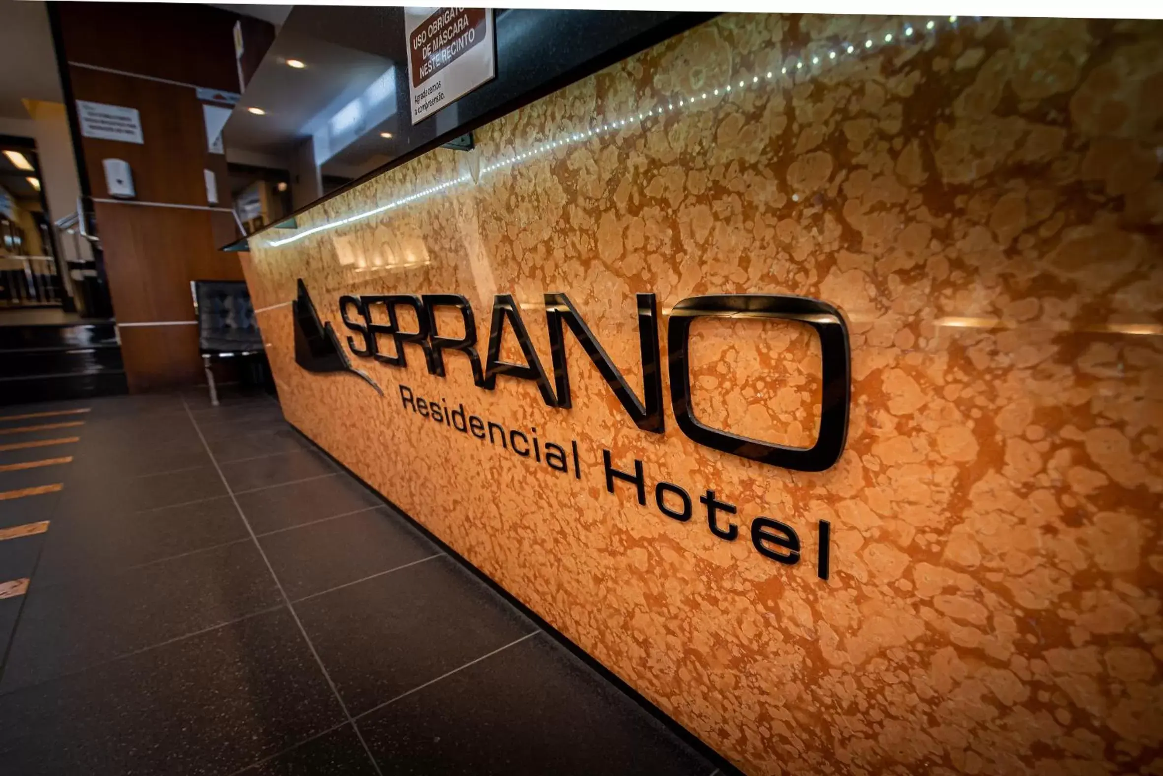 Property Logo/Sign in Serrano Residencial Hotel